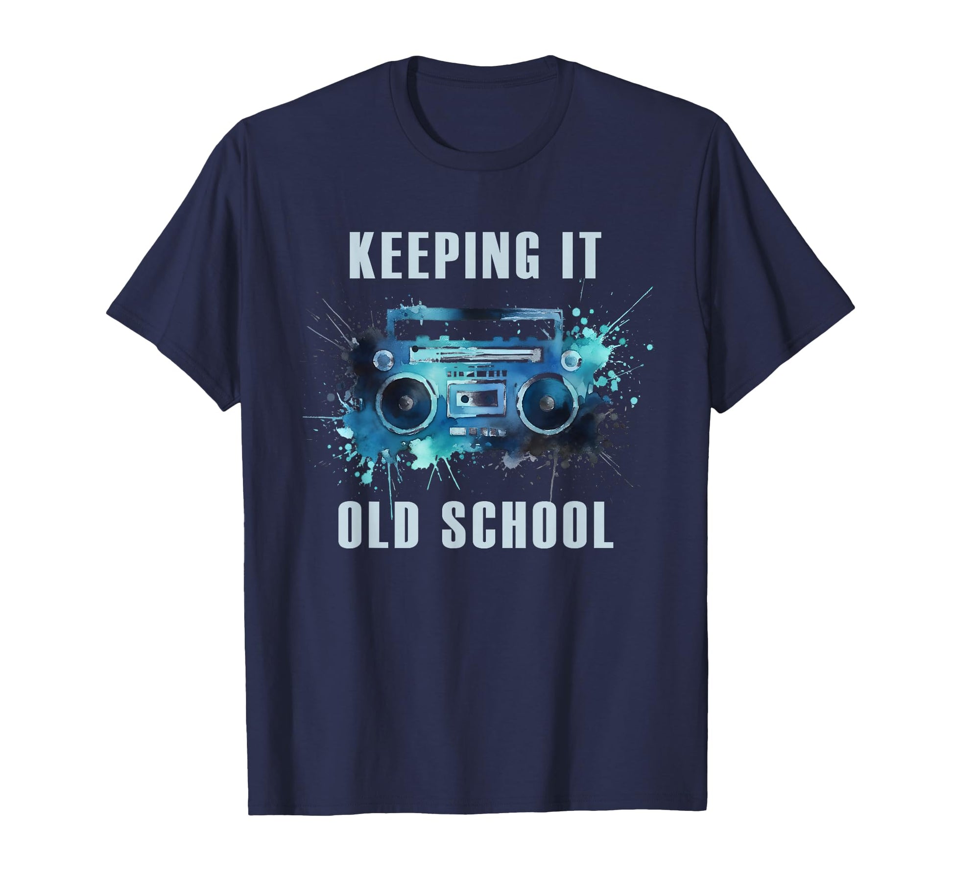 Keeping It Old School 80S 90S Hip Hop T-Shirt - Custom Art Print Unisex - T-Shirt, Sweatshirt, Hoodie
