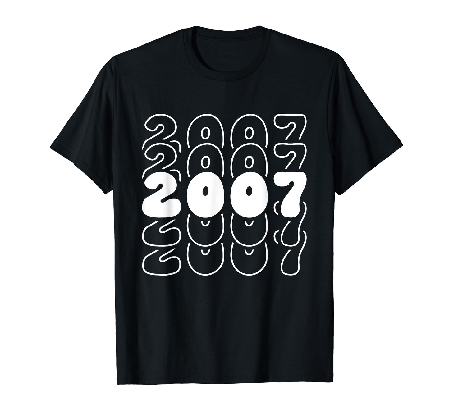 17 Year Old Groovy 17Th Birthday T-Shirt - Custom Art Print for Adults - T-Shirt, Sweatshirt, Hoodie