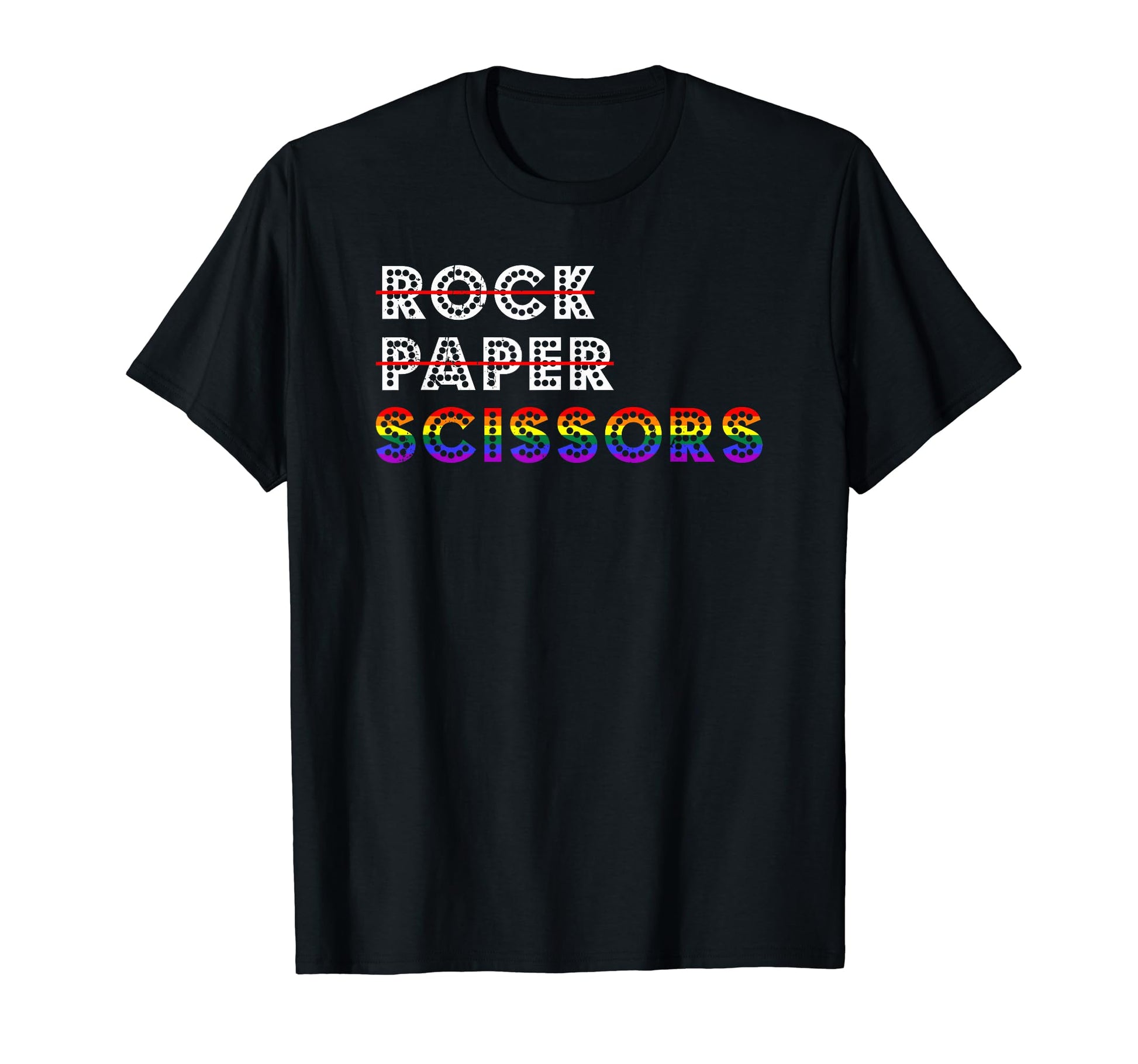 Rock Paper Scissors Funny Ally T-Shirt - Fun Novelty Design Men Women - T-Shirt, Sweatshirt, Hoodie