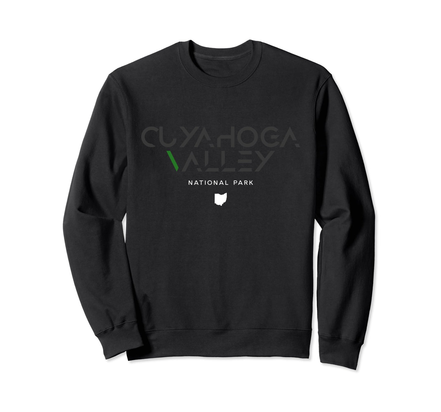 Cuyahoga Valley National Park Ohio Tonal Sweatshirt - Unique Graphic Unisex - T-Shirt, Sweatshirt, Hoodie