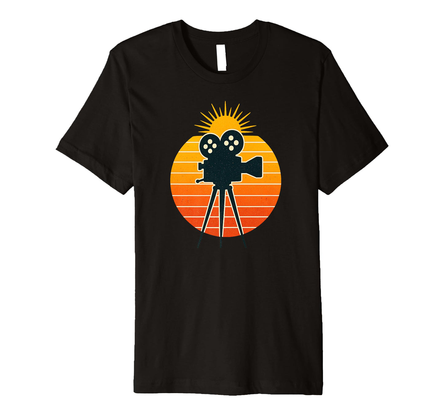 Movie Camera Film Art Cinephile T-Shirt - Unique Graphic Unisex - T-Shirt, Sweatshirt, Hoodie
