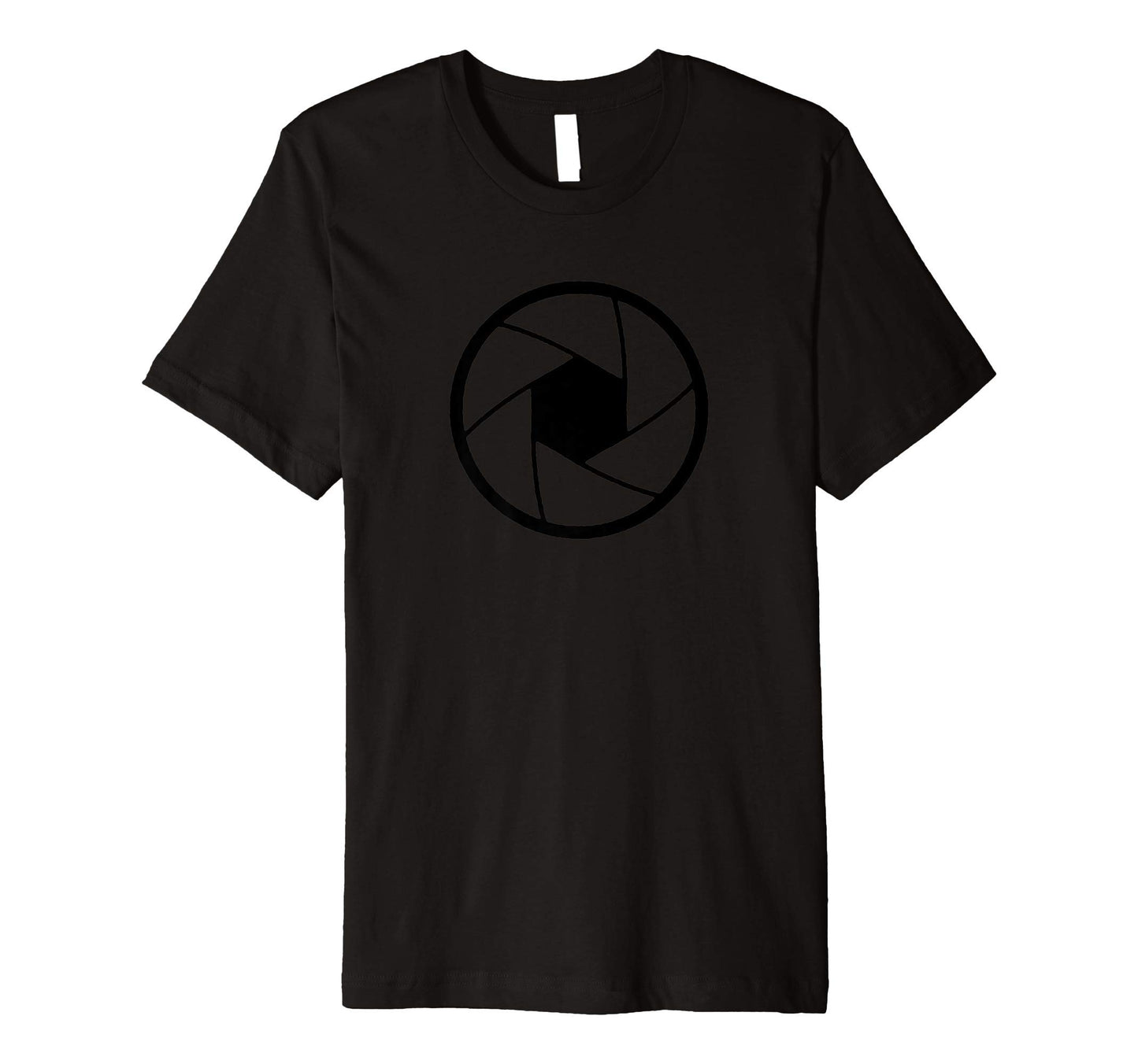Minimalist Camera Shutter Simple T-Shirt - Novelty Apparel Men Women - T-Shirt, Sweatshirt, Hoodie