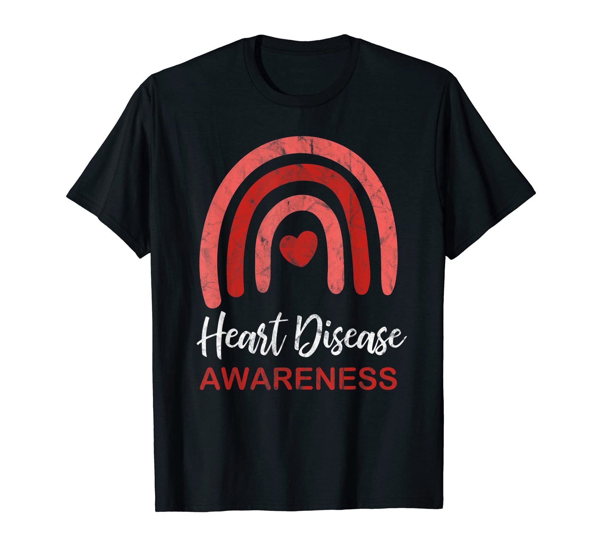 Heart Disease Awareness Month T-Shirt - Minimalist Print for Adults - T-Shirt, Sweatshirt, Hoodie