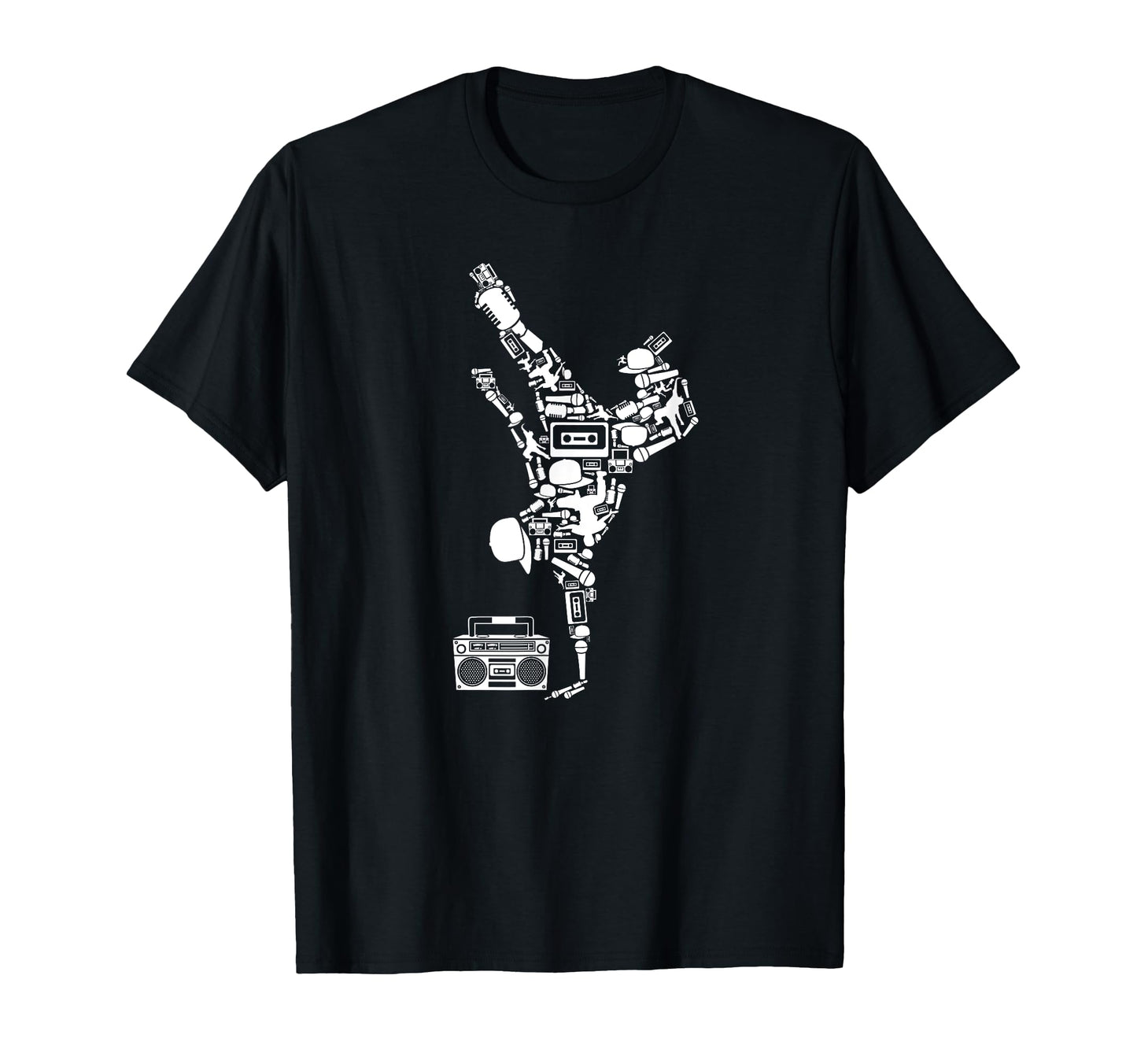 Hip Hop Old School Breakdancing T-Shirt - Novelty Apparel for Adults - T-Shirt, Sweatshirt, Hoodie