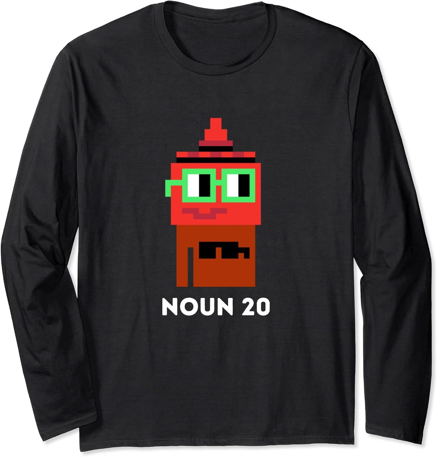 Noun 20 NFT Merch - Adult & Kids T-Shirts, Sweatshirts & Hoodies apparel design preview 1