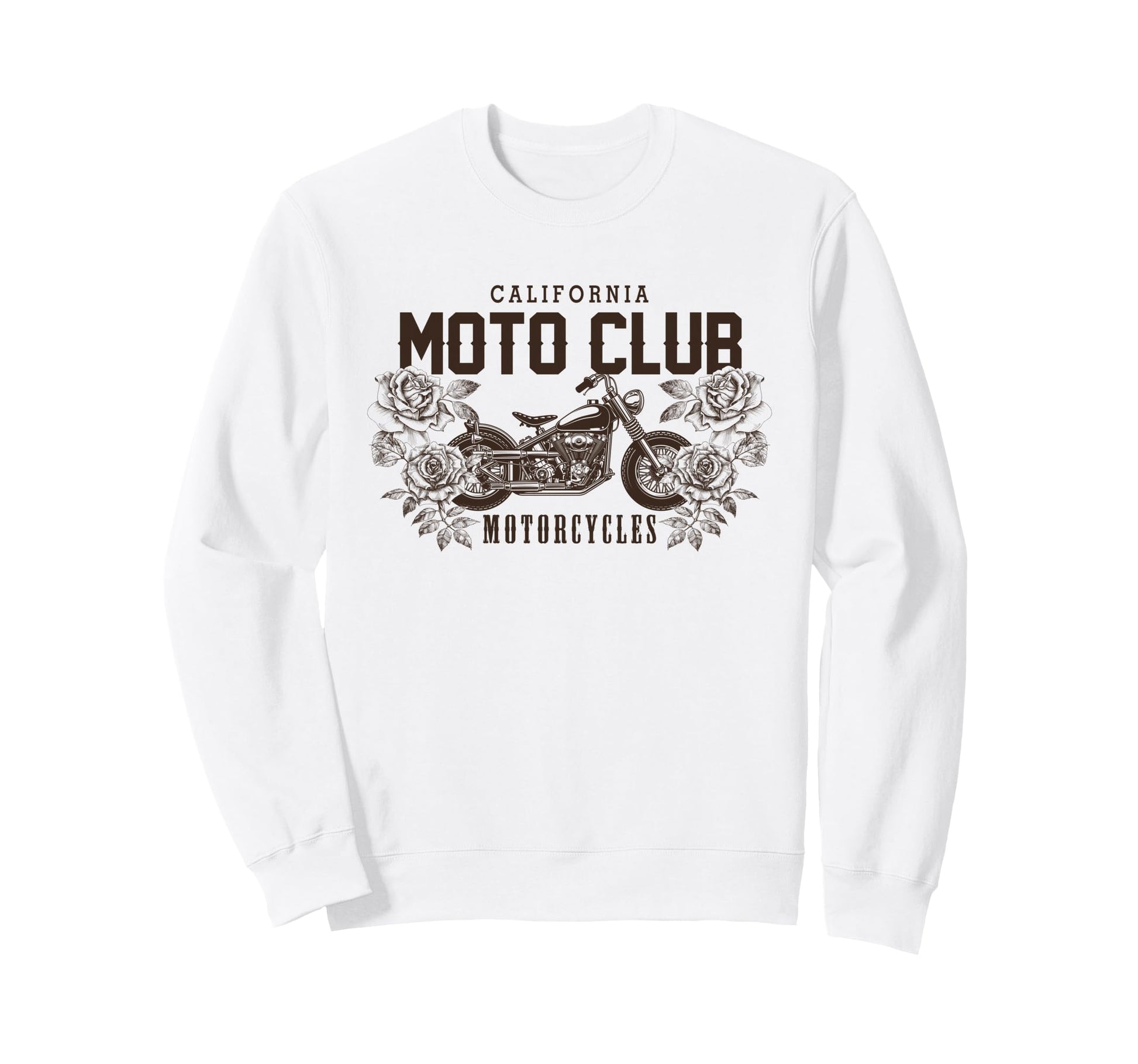 Moto Club Motorcycle Art Sweatshirt - Fun Novelty Design Unisex - T-Shirt, Sweatshirt, Hoodie