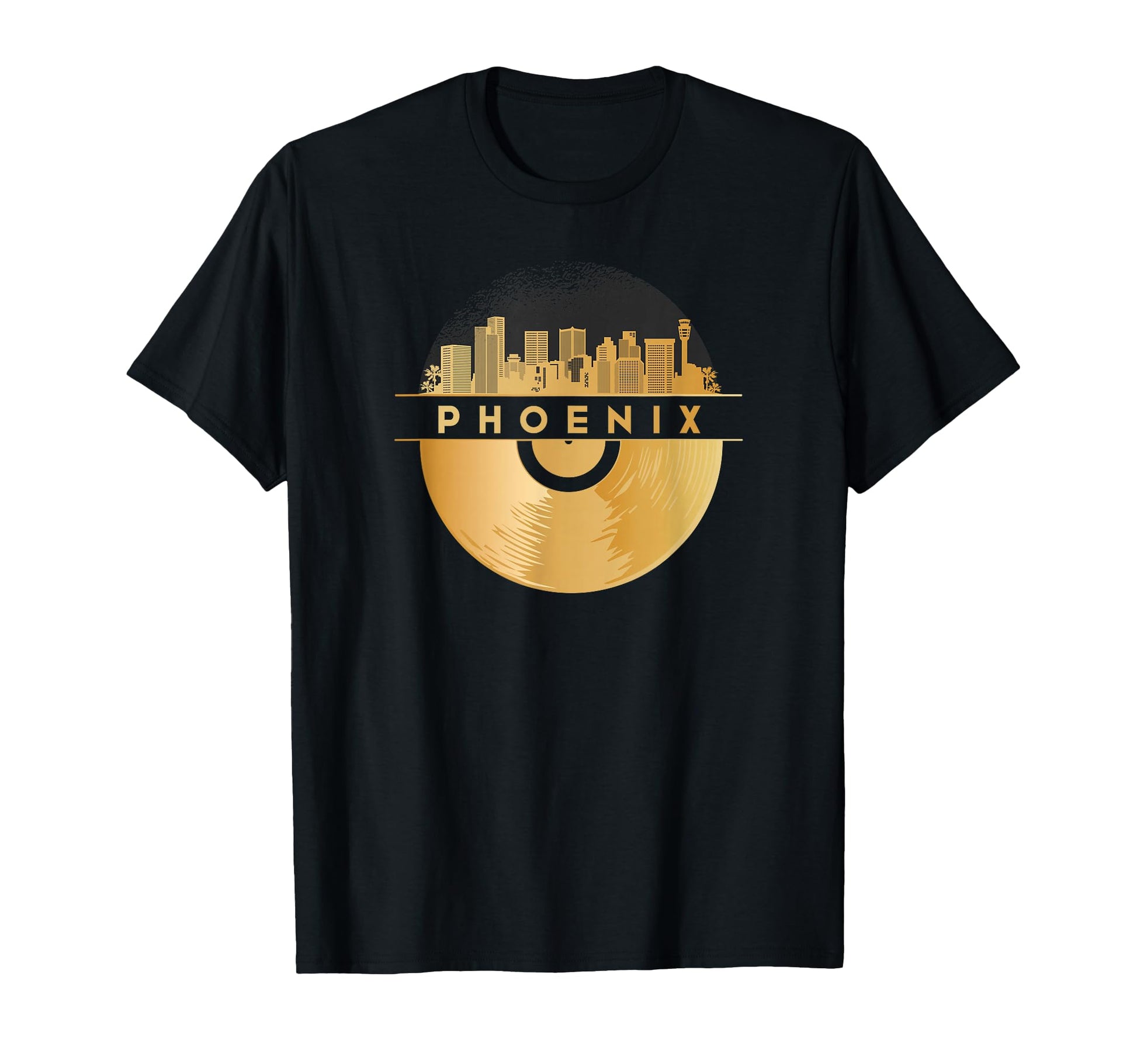 Vinyl Record Player Disco Music T-Shirt - Fun Novelty Design Unisex - T-Shirt, Sweatshirt, Hoodie