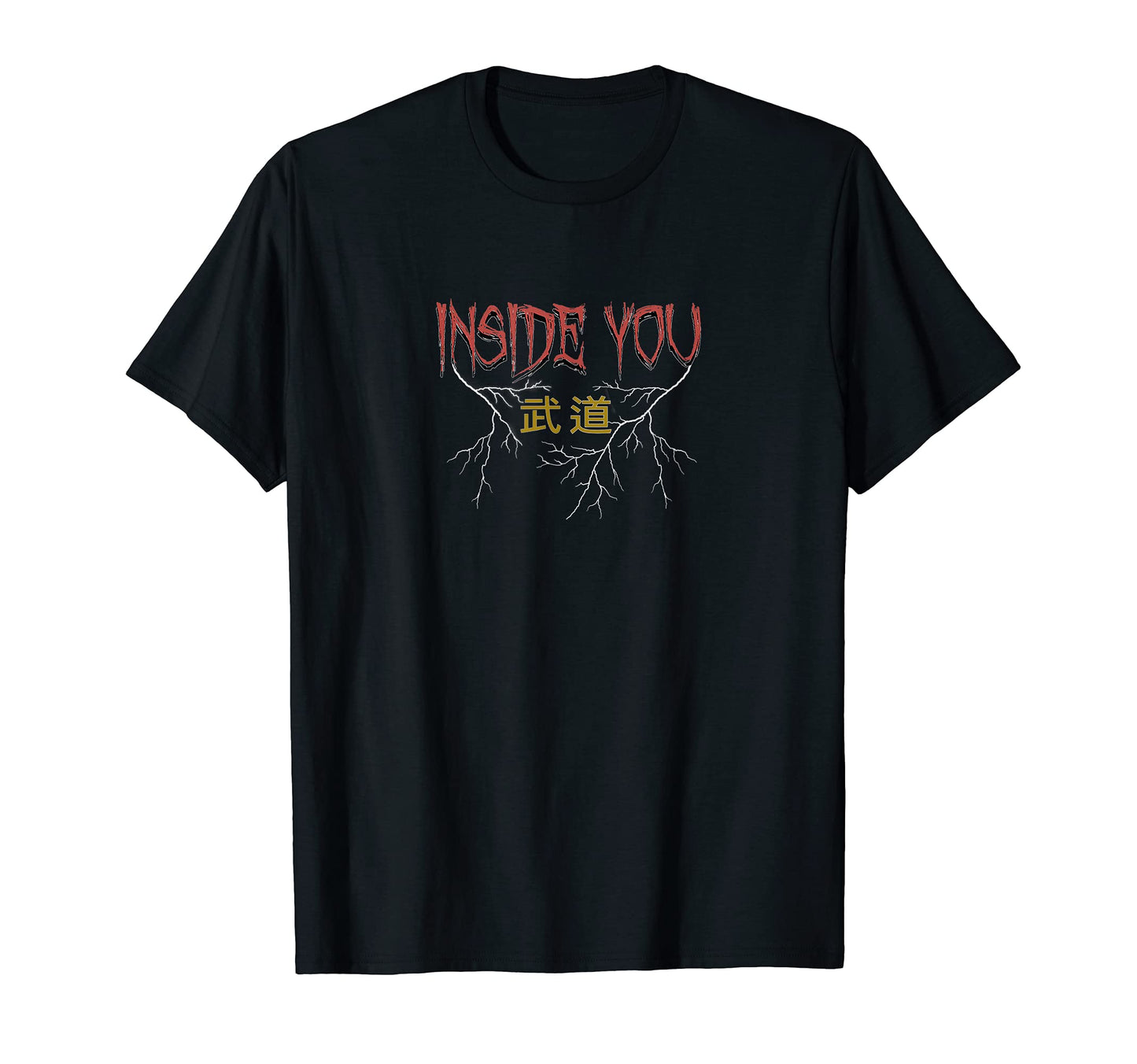Demon Inside Asia 90S Japan Grunge T-Shirt - Trendy Graphic for Adults - T-Shirt, Sweatshirt, Hoodie