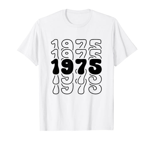49 Year Old Groovy 49Th Birthday T-Shirt - Casual Everyday Wear Unisex - T-Shirt, Sweatshirt, Hoodie