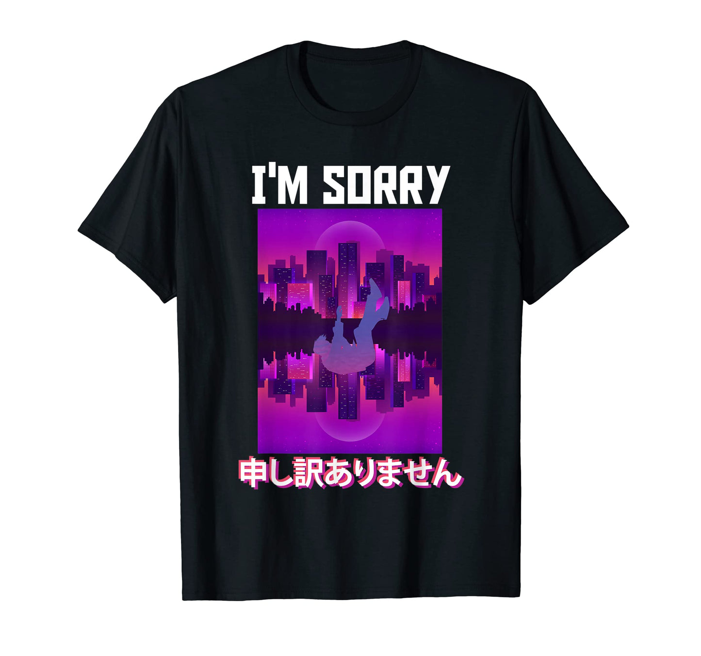 Im Sorry Aesthetic Vaporwave T-Shirt - Novelty Apparel Unisex - T-Shirt, Sweatshirt, Hoodie