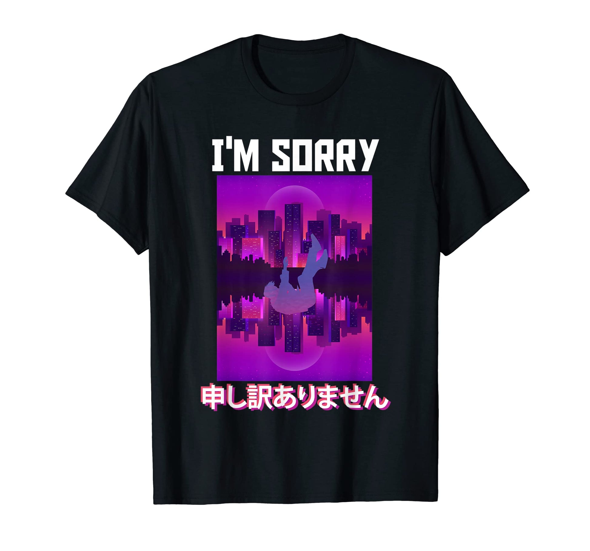 Im Sorry Aesthetic Vaporwave T-Shirt - Novelty Apparel Unisex - T-Shirt, Sweatshirt, Hoodie