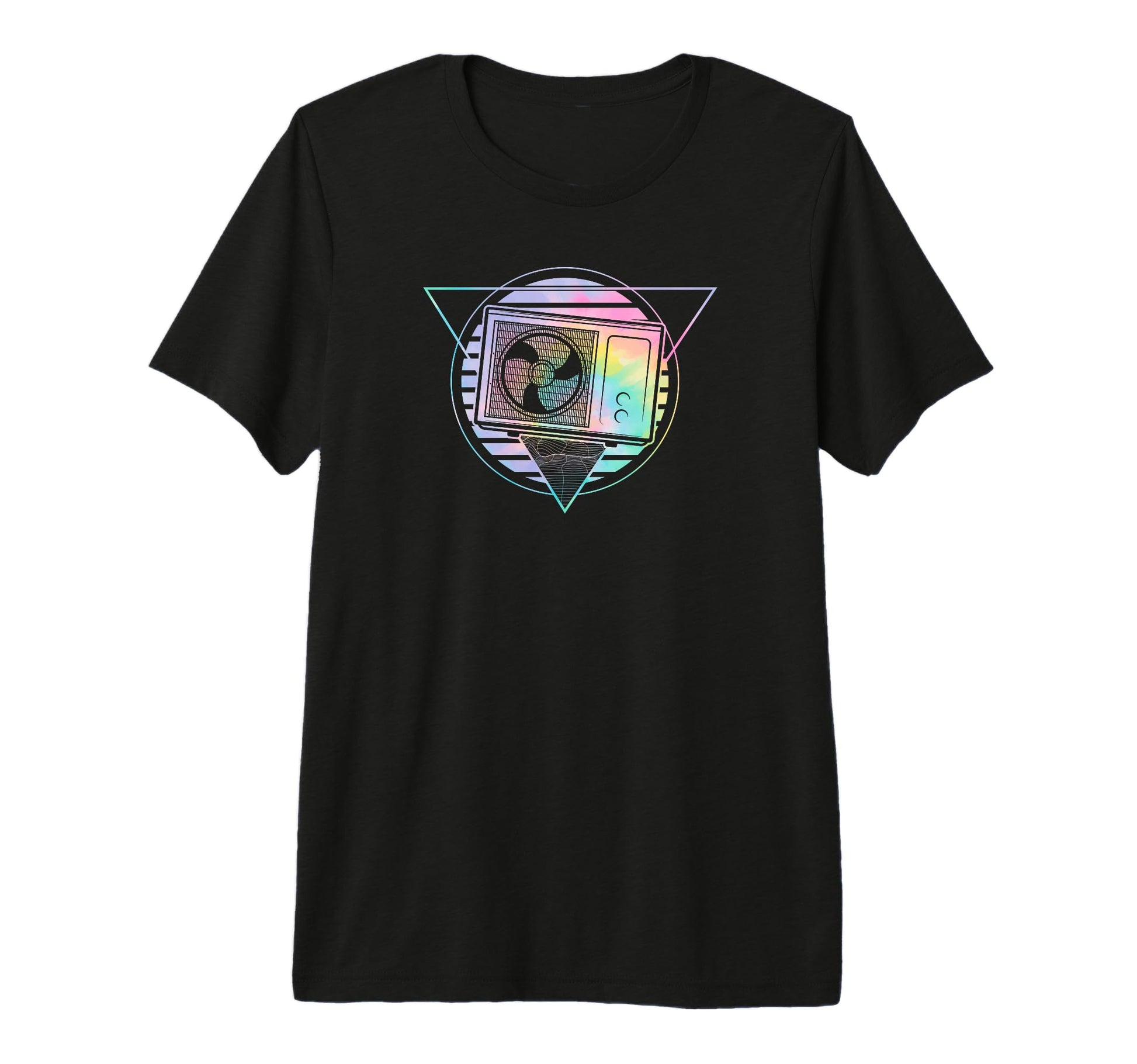 Futuristic Ac Mechanic Synthwave T-Shirt - Minimalist Print for Adults - T-Shirt, Sweatshirt, Hoodie