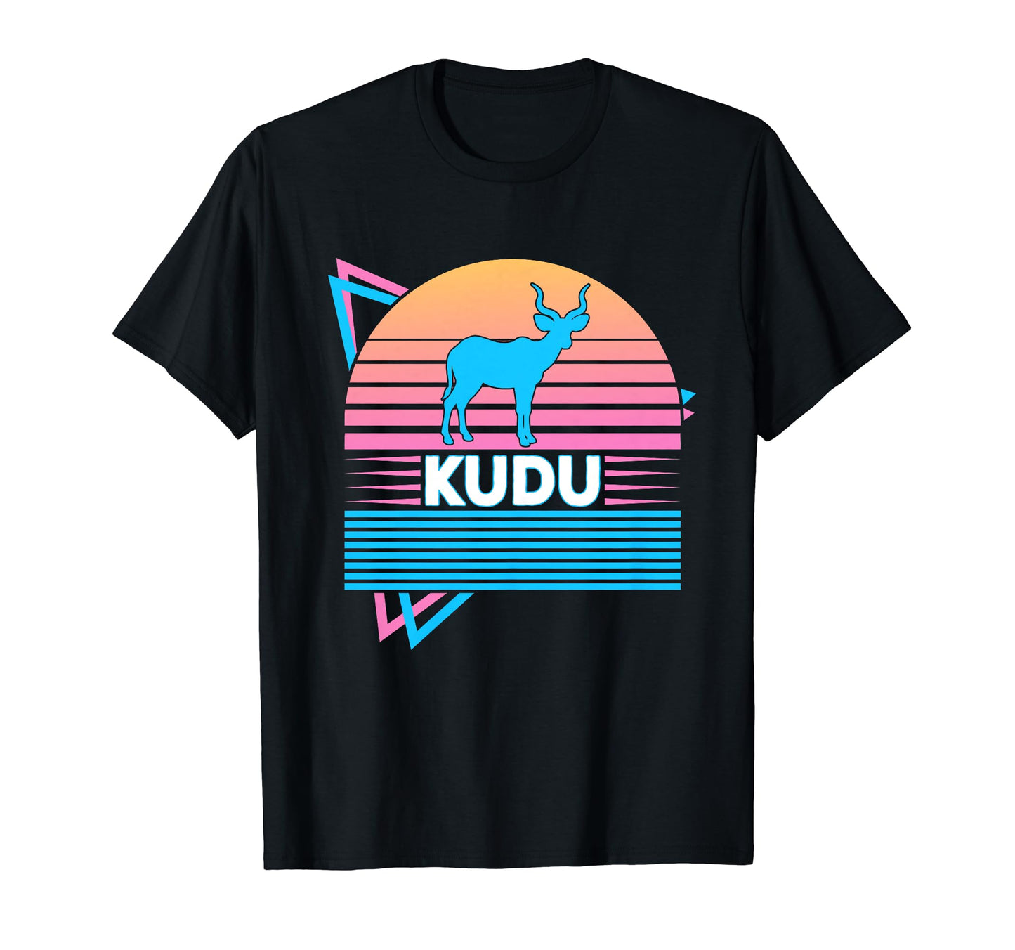 Kudu Vaporwave Aesthetic T-Shirt - Graphic Print Unisex - T-Shirt, Sweatshirt, Hoodie