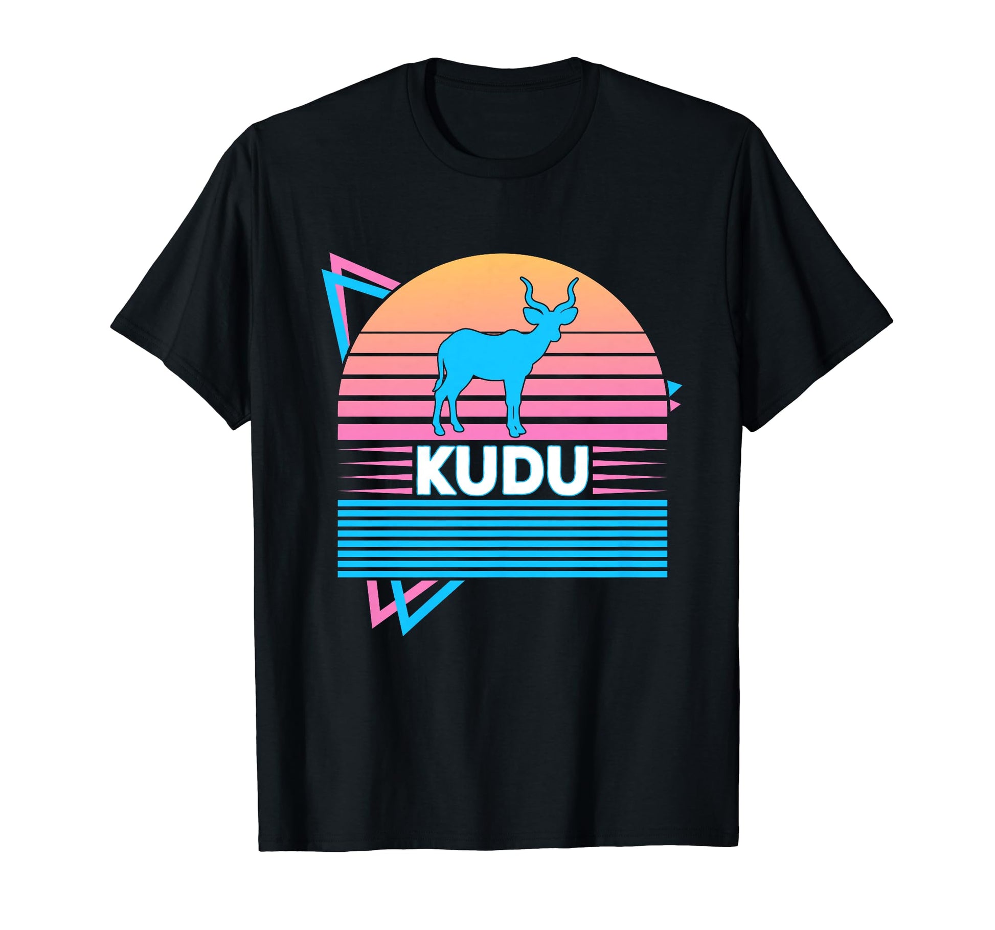 Kudu Vaporwave Aesthetic T-Shirt - Graphic Print Unisex - T-Shirt, Sweatshirt, Hoodie
