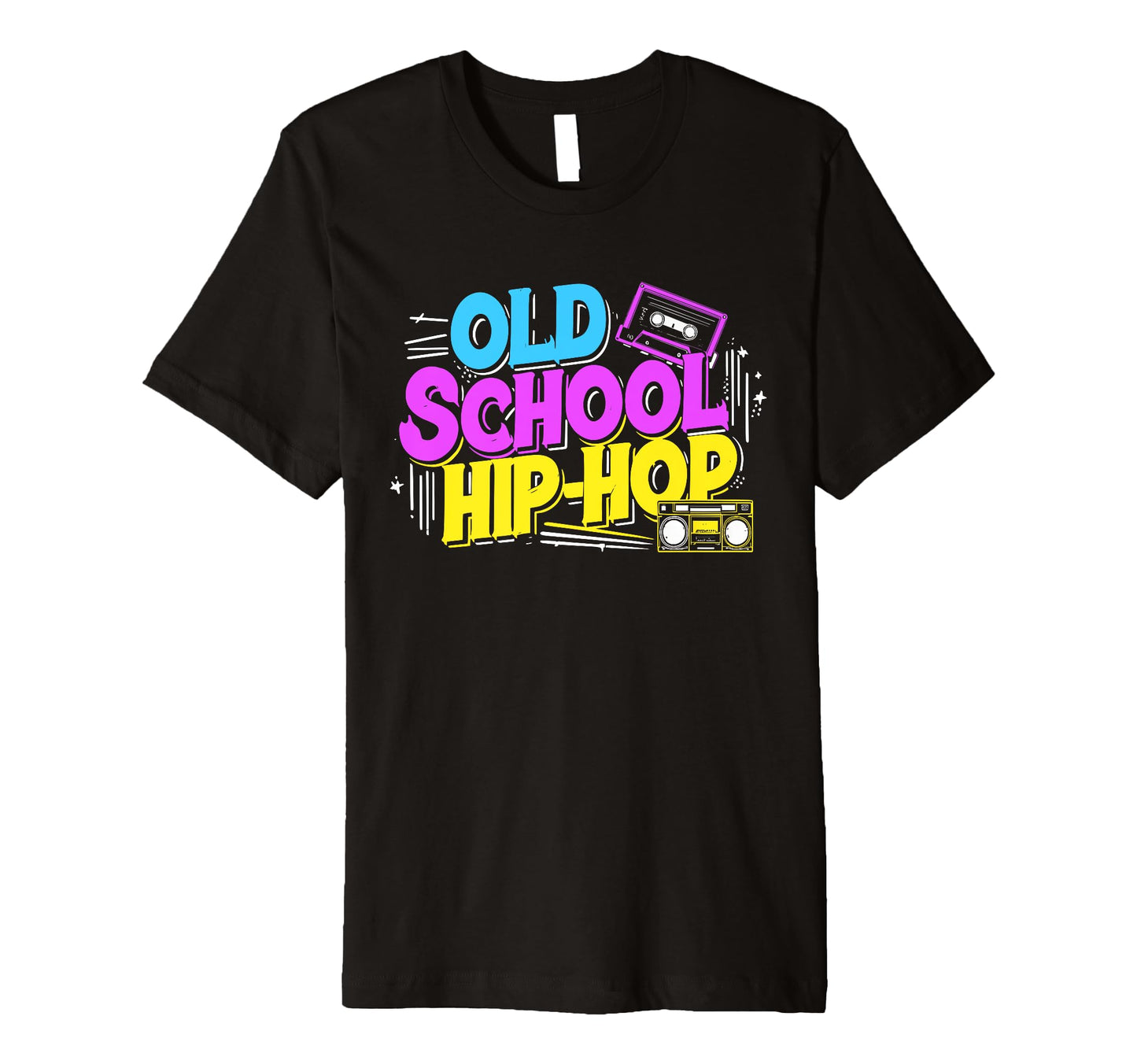 Old School Hip Hop 80S 90S Graffiti T-Shirt - Unique Graphic Unisex - T-Shirt, Sweatshirt, Hoodie