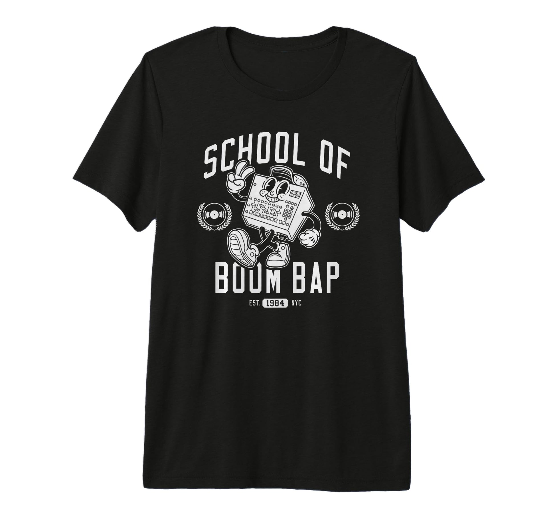 Old School Hip Hop Sampler Tri Blend T-Shirt - Novelty Apparel Men Women - T-Shirt, Sweatshirt, Hoodie