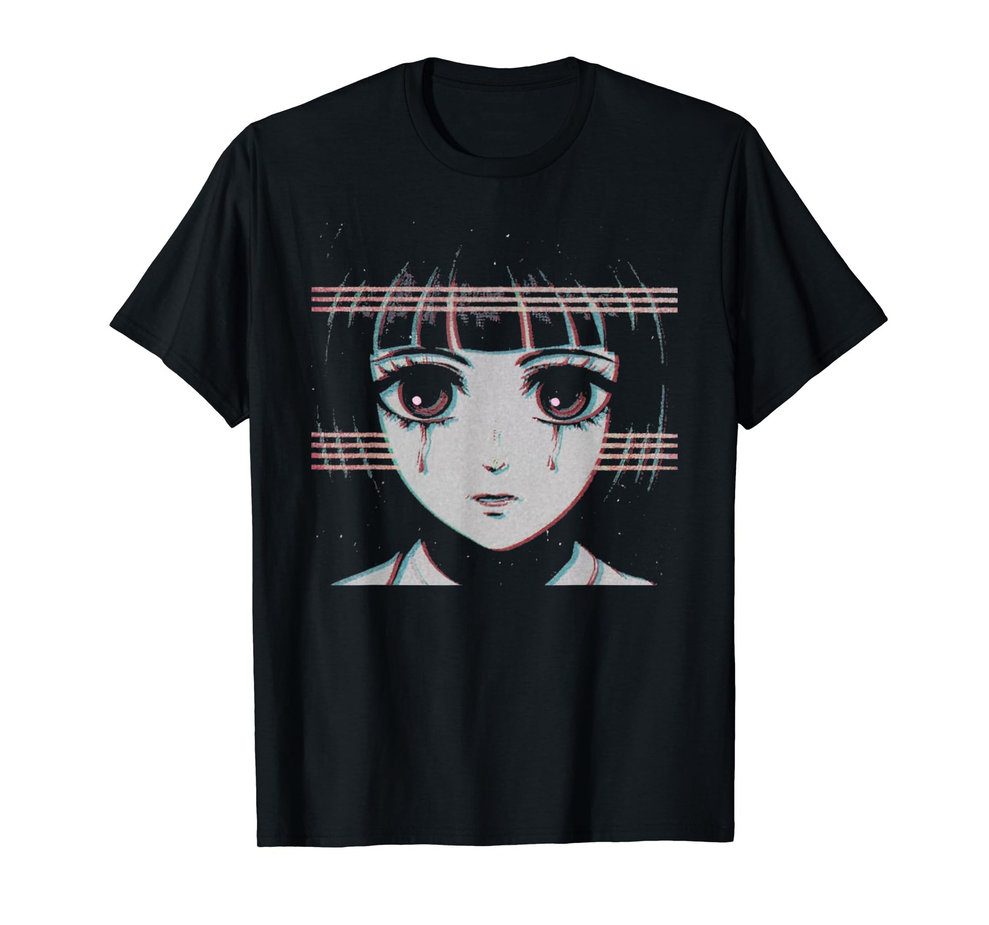 Synthwave Vaporwave Aesthetic Sad T-Shirt - Aesthetic Graphic Men Women - T-Shirt, Sweatshirt, Hoodie