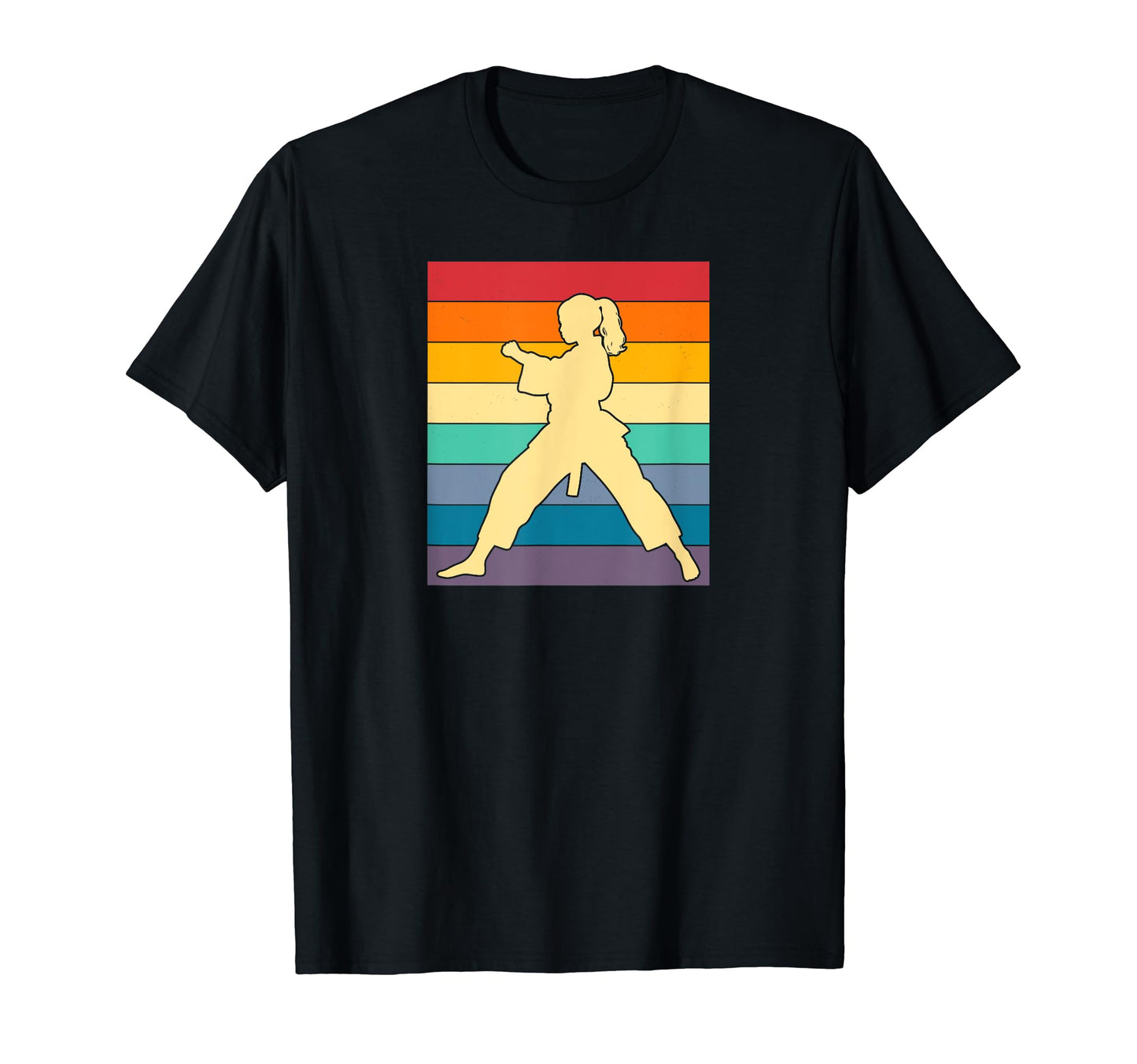 Judo Distressed Judo Rainbow T-Shirt - Custom Art Print Men Women - T-Shirt, Sweatshirt, Hoodie
