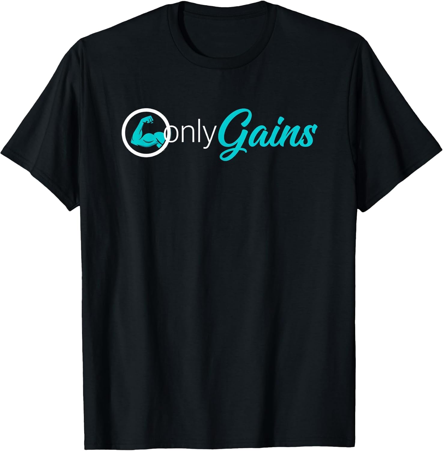Onlygains Fitness Bodybuilding Gym Wellness Muscle - Adult & Kids T-Shirts, Sweatshirts & Hoodies apparel design preview 1