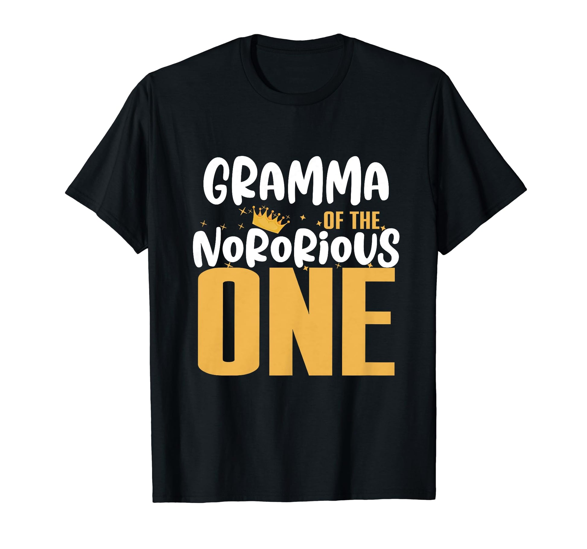 Gramma Notorious One Old School 1St T-Shirt - Trendy Graphic for Adults - T-Shirt, Sweatshirt, Hoodie