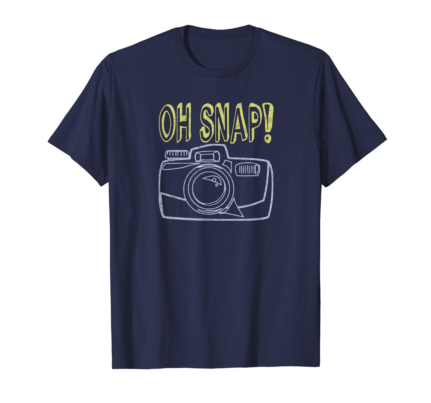Oh Snap Funny Photography Lover Camera T-Shirt - Unique Graphic for Adults - T-Shirt, Sweatshirt, Hoodie