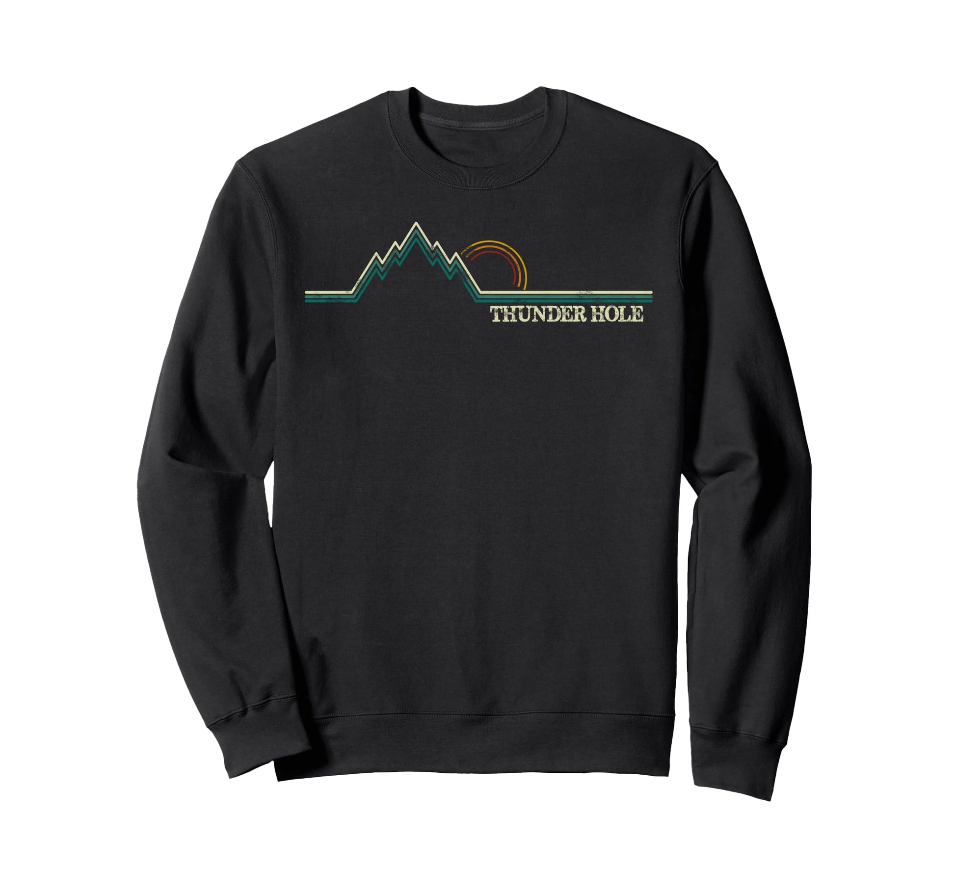Thunder Hole Acadia National Sweatshirt - Fun Novelty Design Men Women - T-Shirt, Sweatshirt, Hoodie