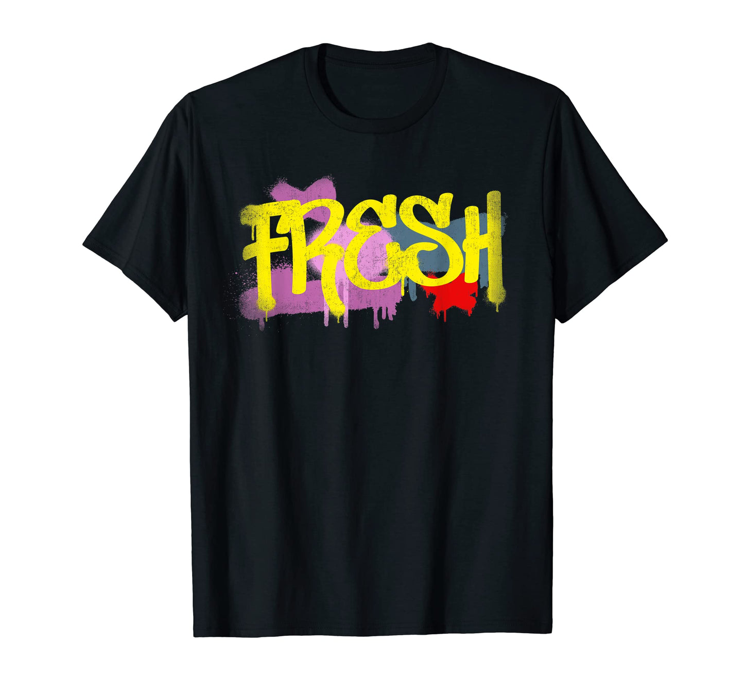 Fresh 80S 90S Hip Hop Rap Old School T-Shirt - Graphic Print Men Women - T-Shirt, Sweatshirt, Hoodie