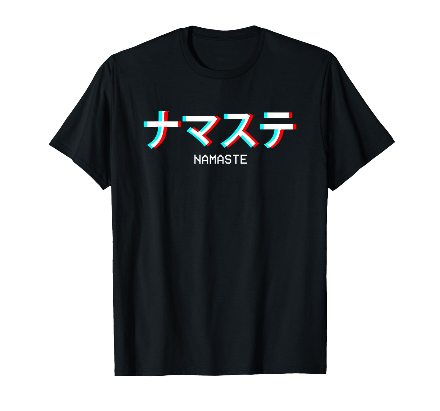 Namaste Japanese Vaporwave Aesthetic T-Shirt - Minimalist Print Unisex - T-Shirt, Sweatshirt, Hoodie