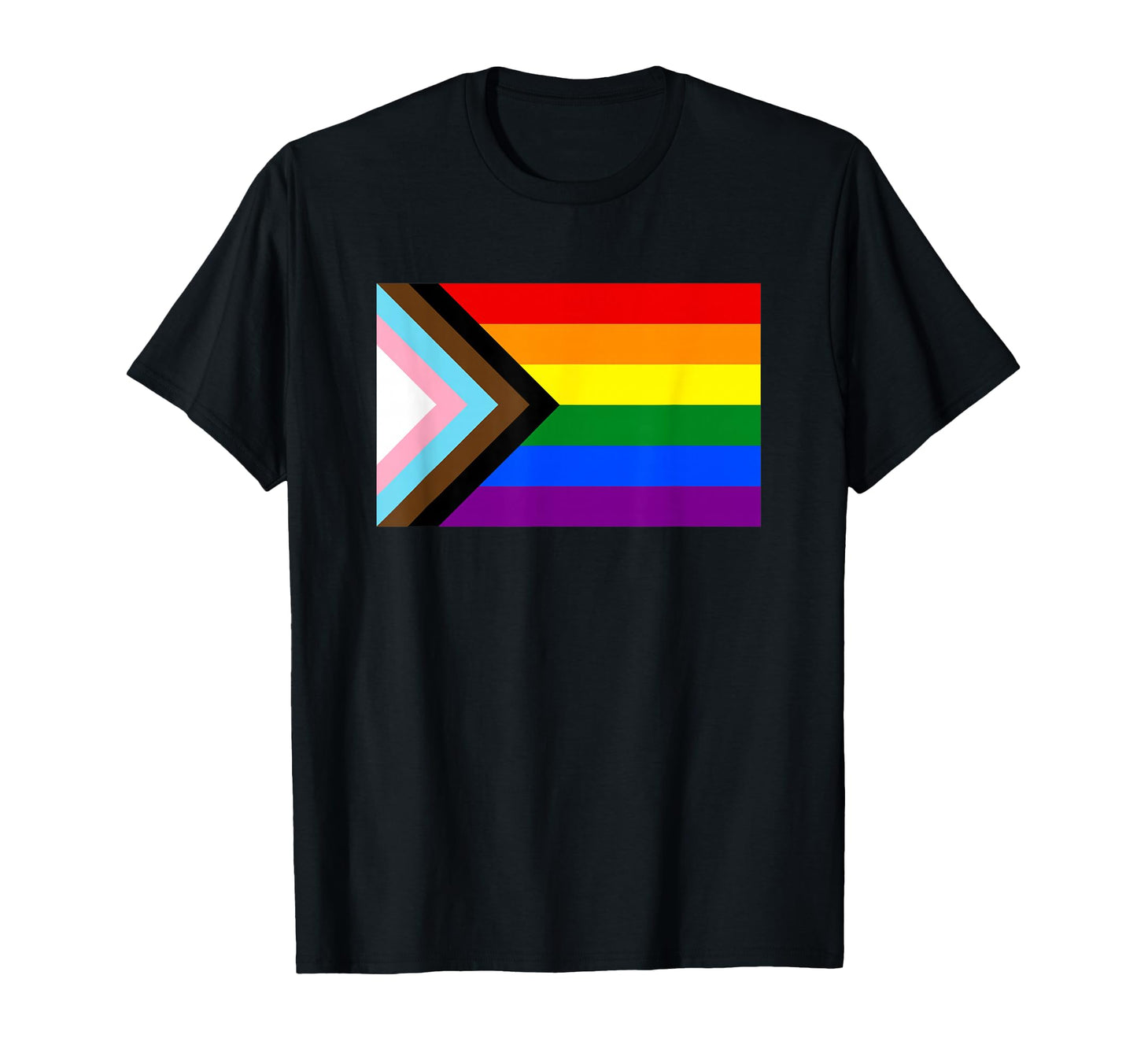 Progressive Pride Rainbow Flag T-Shirt - Streetwear Style Unisex - T-Shirt, Sweatshirt, Hoodie