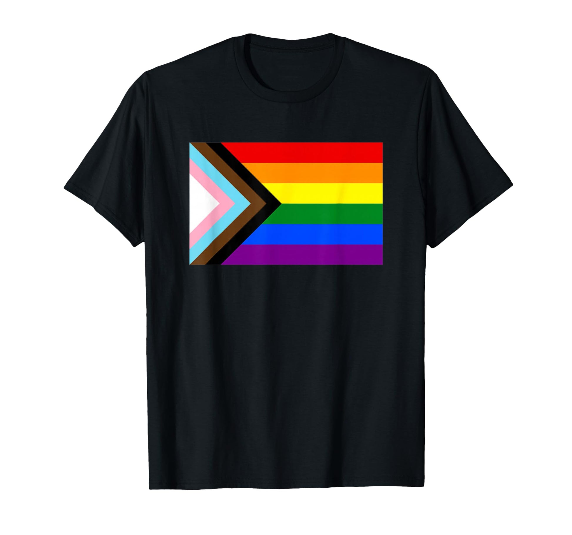 Progressive Pride Rainbow Flag T-Shirt - Streetwear Style Unisex - T-Shirt, Sweatshirt, Hoodie