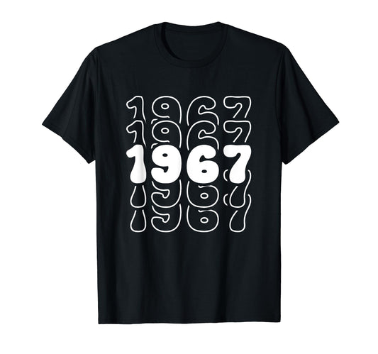 57 Year Old Groovy 57Th Birthday T-Shirt - Minimalist Print for Adults - T-Shirt, Sweatshirt, Hoodie