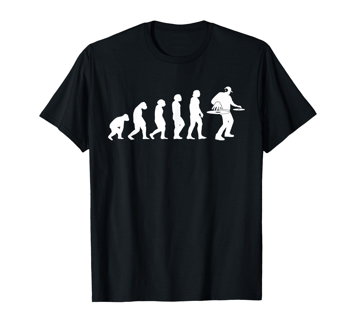 80S Music Disk Jockey Dj Vinyl Record T-Shirt - Trendy Graphic for Adults - T-Shirt, Sweatshirt, Hoodie