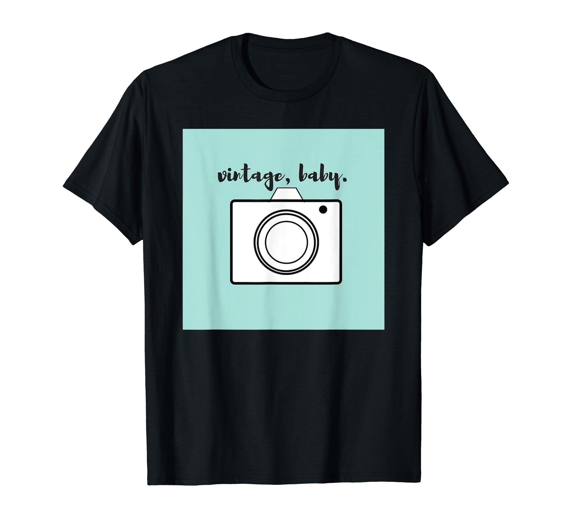 Nostalgic Fun Wine Camera Drinking T-Shirt - Fun Novelty Design Unisex - T-Shirt, Sweatshirt, Hoodie