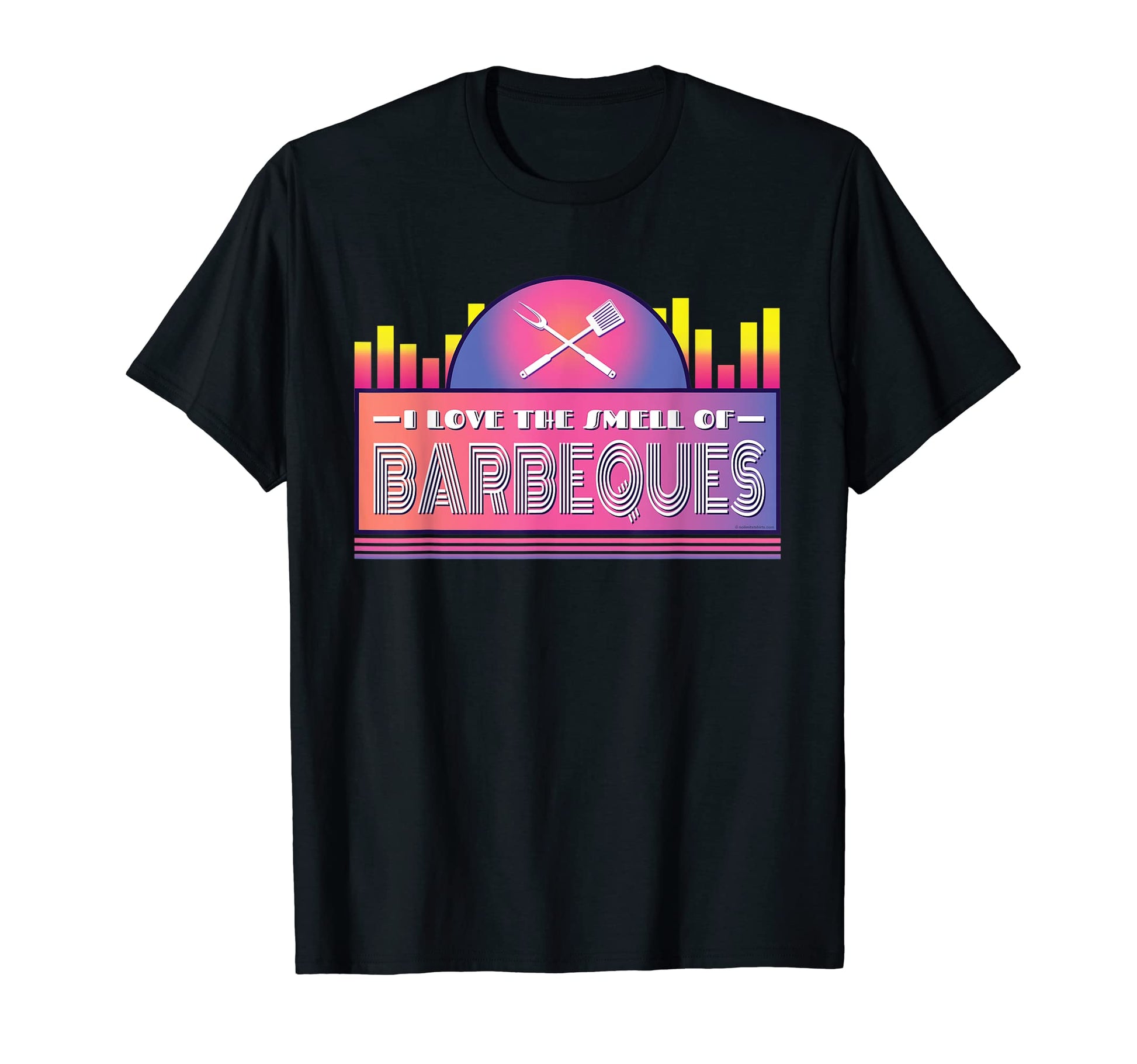 I Love Smell Bbq Funny Vaporwave T-Shirt - Streetwear Style Unisex - T-Shirt, Sweatshirt, Hoodie