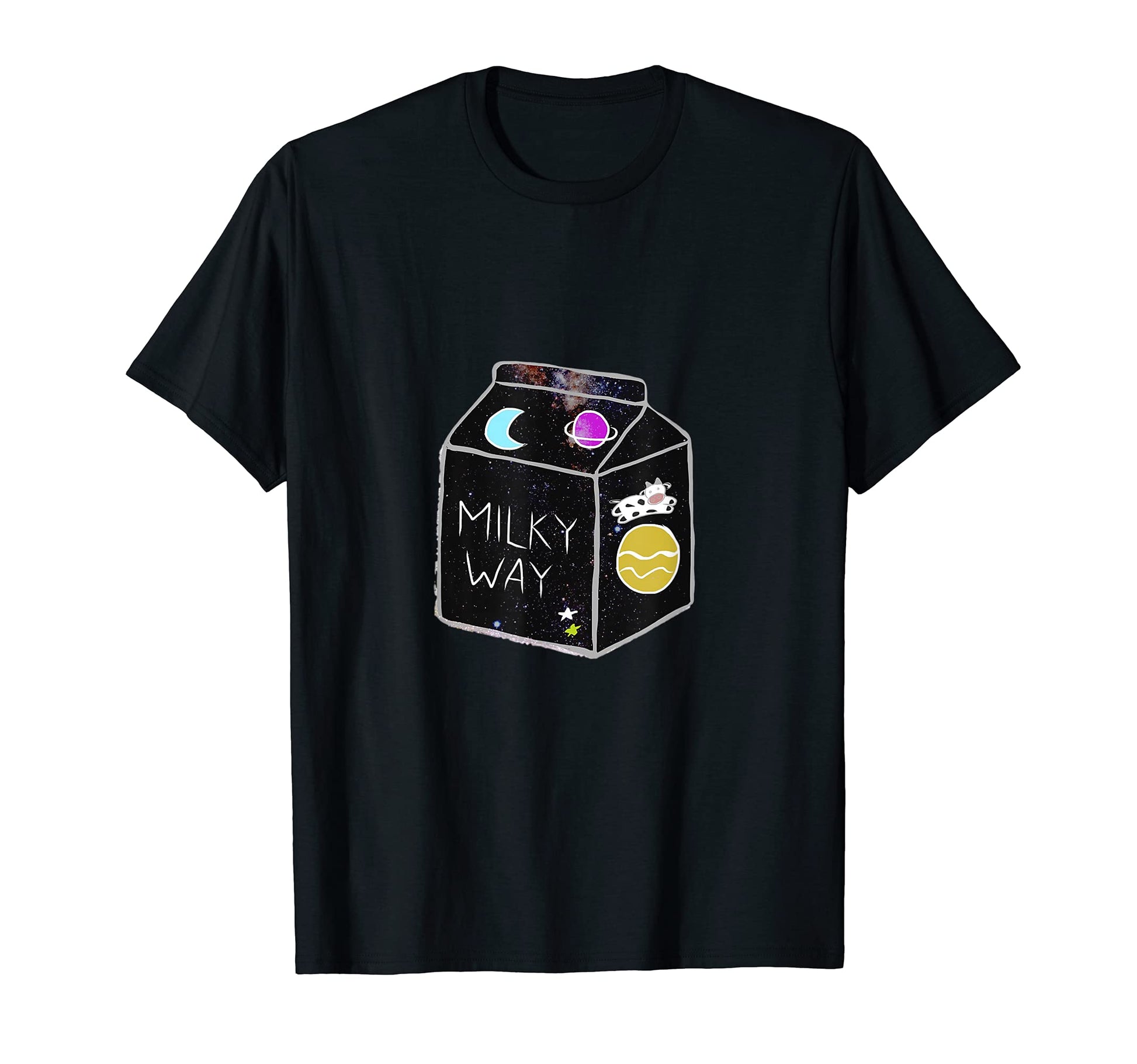 Anime Milky Way Milk Cartoon Aesthetic T-Shirt - Unique Graphic Unisex - T-Shirt, Sweatshirt, Hoodie