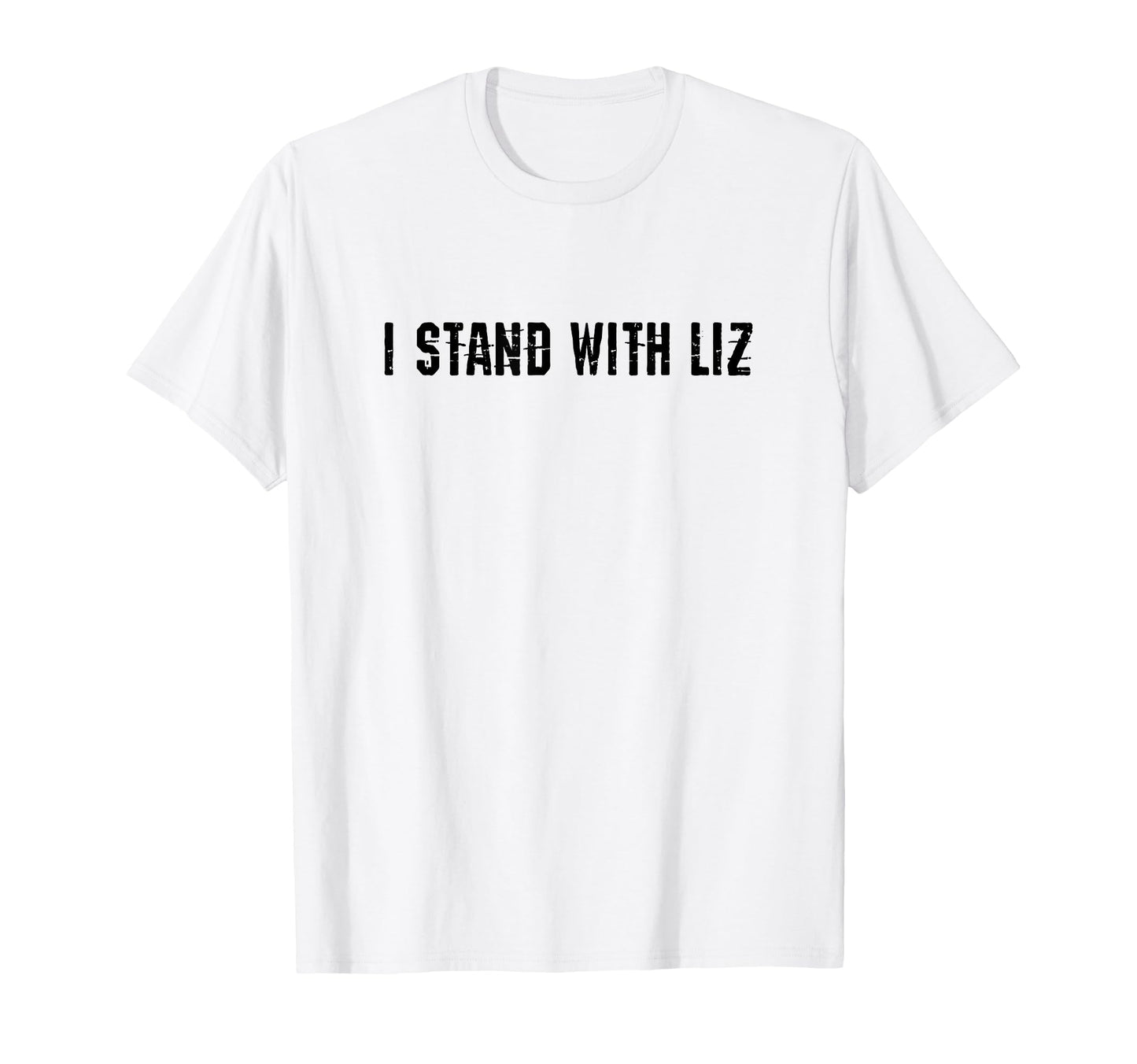 Stand Liz Cheney Grunge Typography T-Shirt - Aesthetic Graphic Unisex - T-Shirt, Sweatshirt, Hoodie