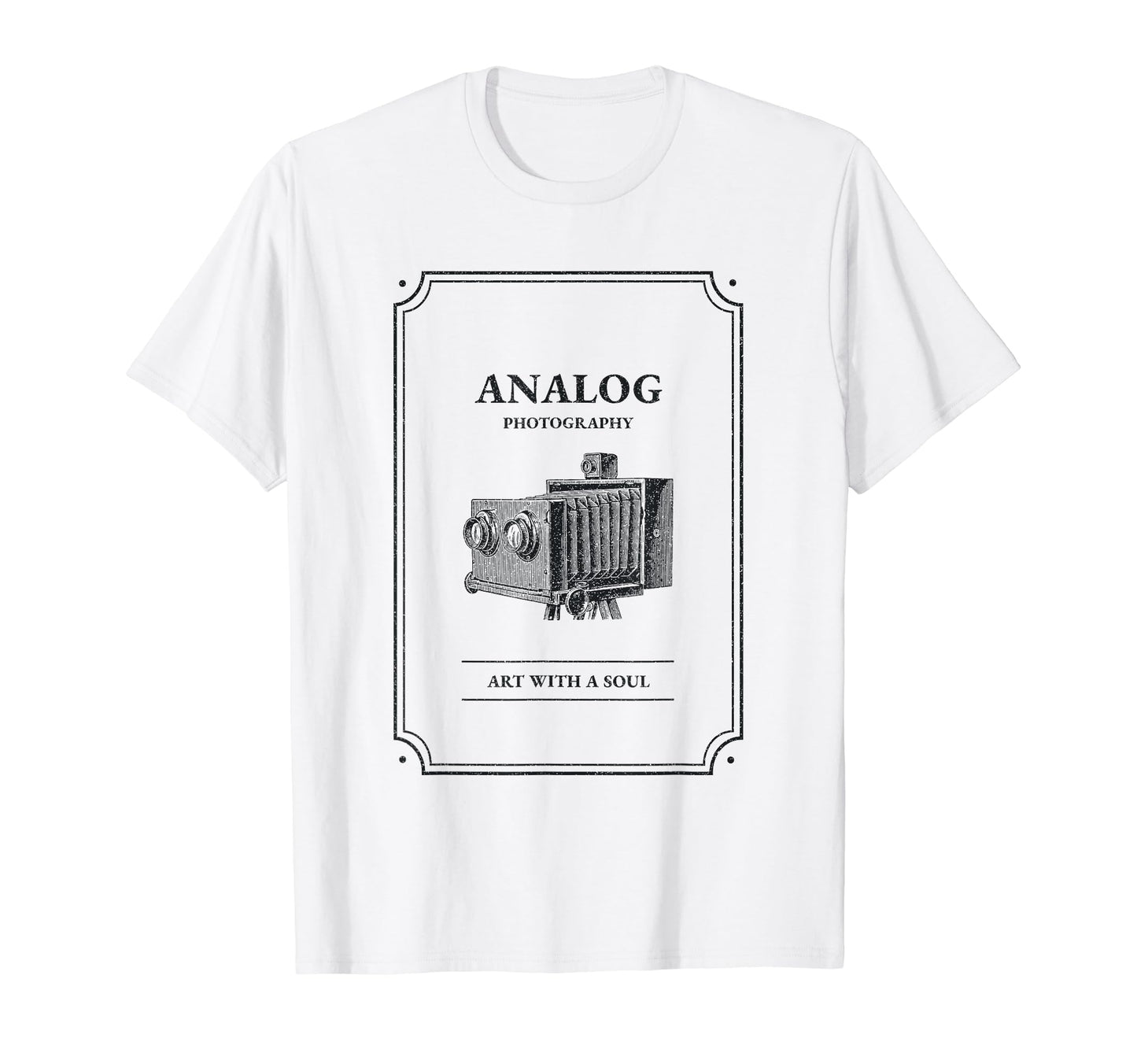 Analog Photography Art Soul Camera T-Shirt - Trendy Graphic Unisex - T-Shirt, Sweatshirt, Hoodie