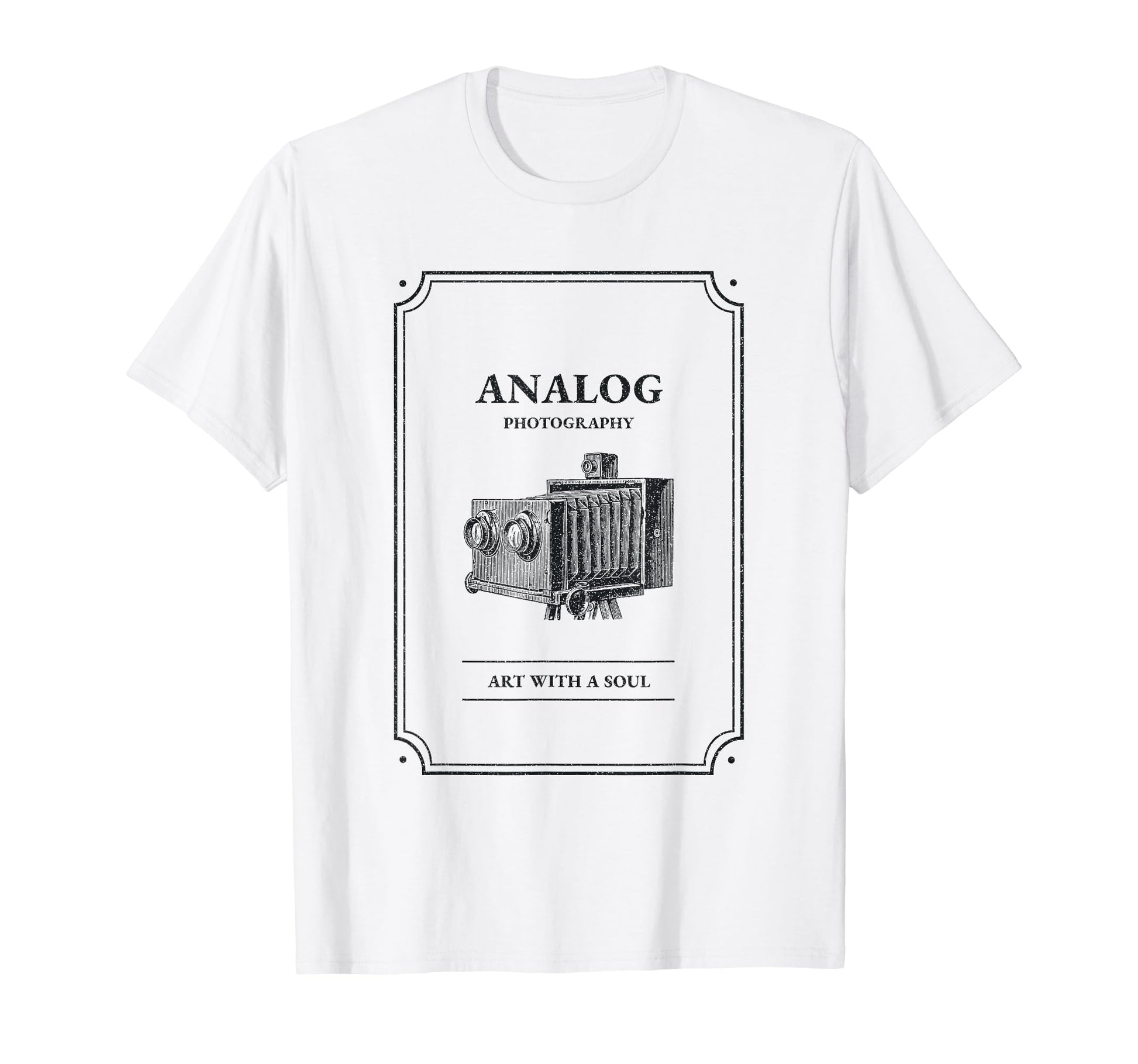 Analog Photography Art Soul Camera T-Shirt - Trendy Graphic Unisex - T-Shirt, Sweatshirt, Hoodie