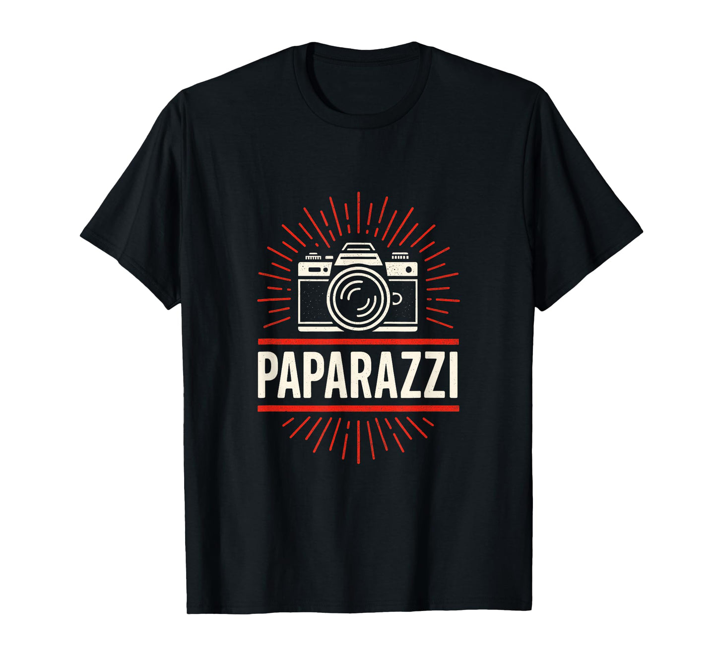 Paparazzi Camera Photography Art T-Shirt - Novelty Apparel Unisex - T-Shirt, Sweatshirt, Hoodie