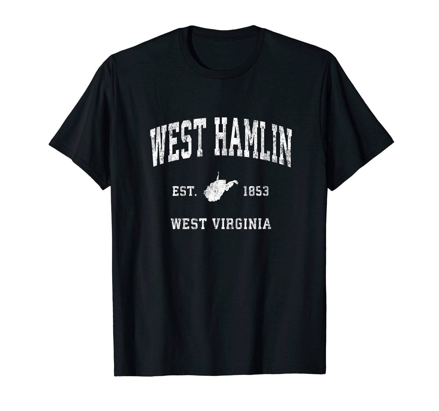 West Hamlin West Virginia Wv Athletic T-Shirt - Aesthetic Graphic Unisex - T-Shirt, Sweatshirt, Hoodie