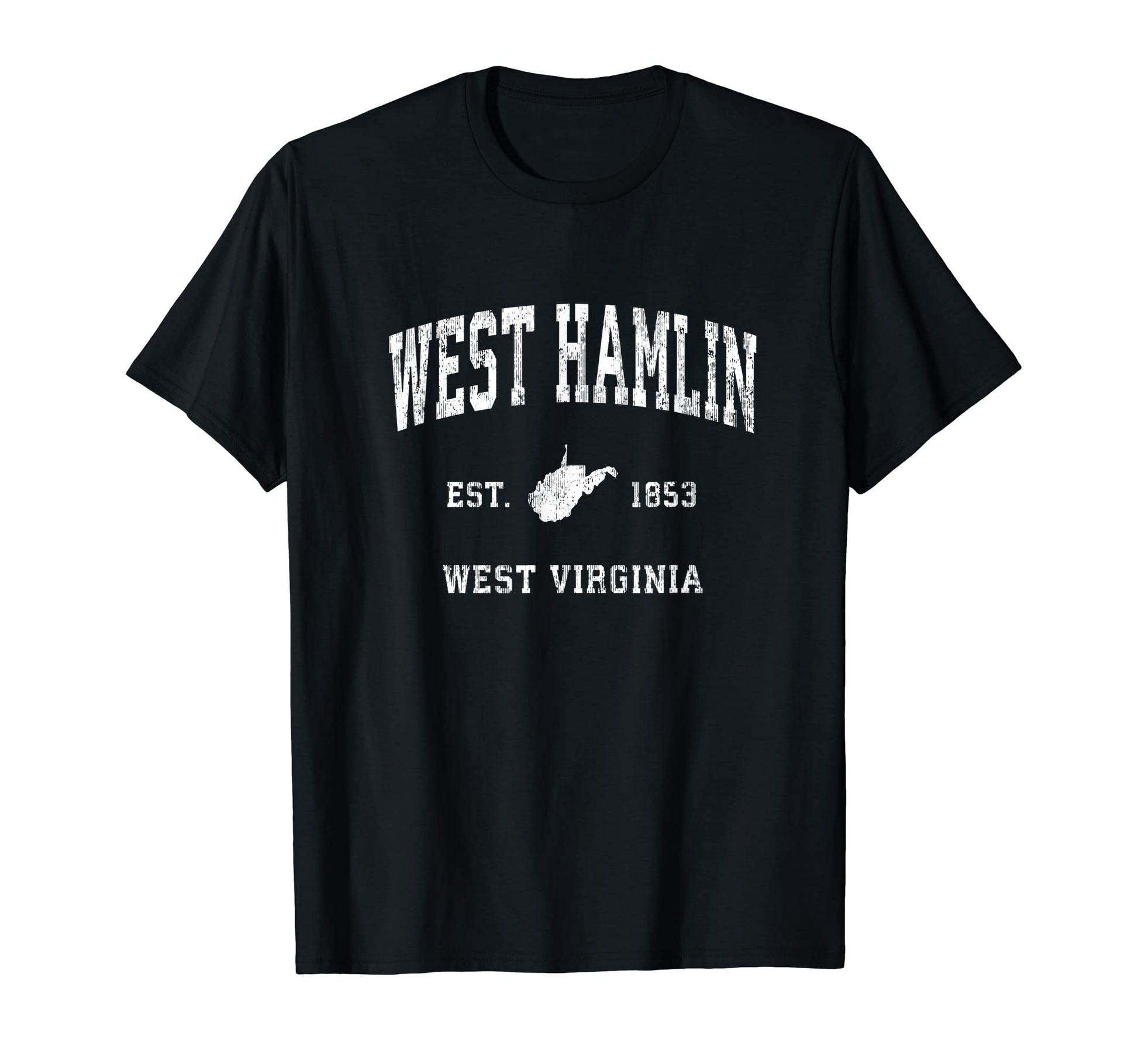 West Hamlin West Virginia Wv Athletic T-Shirt - Aesthetic Graphic Unisex - T-Shirt, Sweatshirt, Hoodie