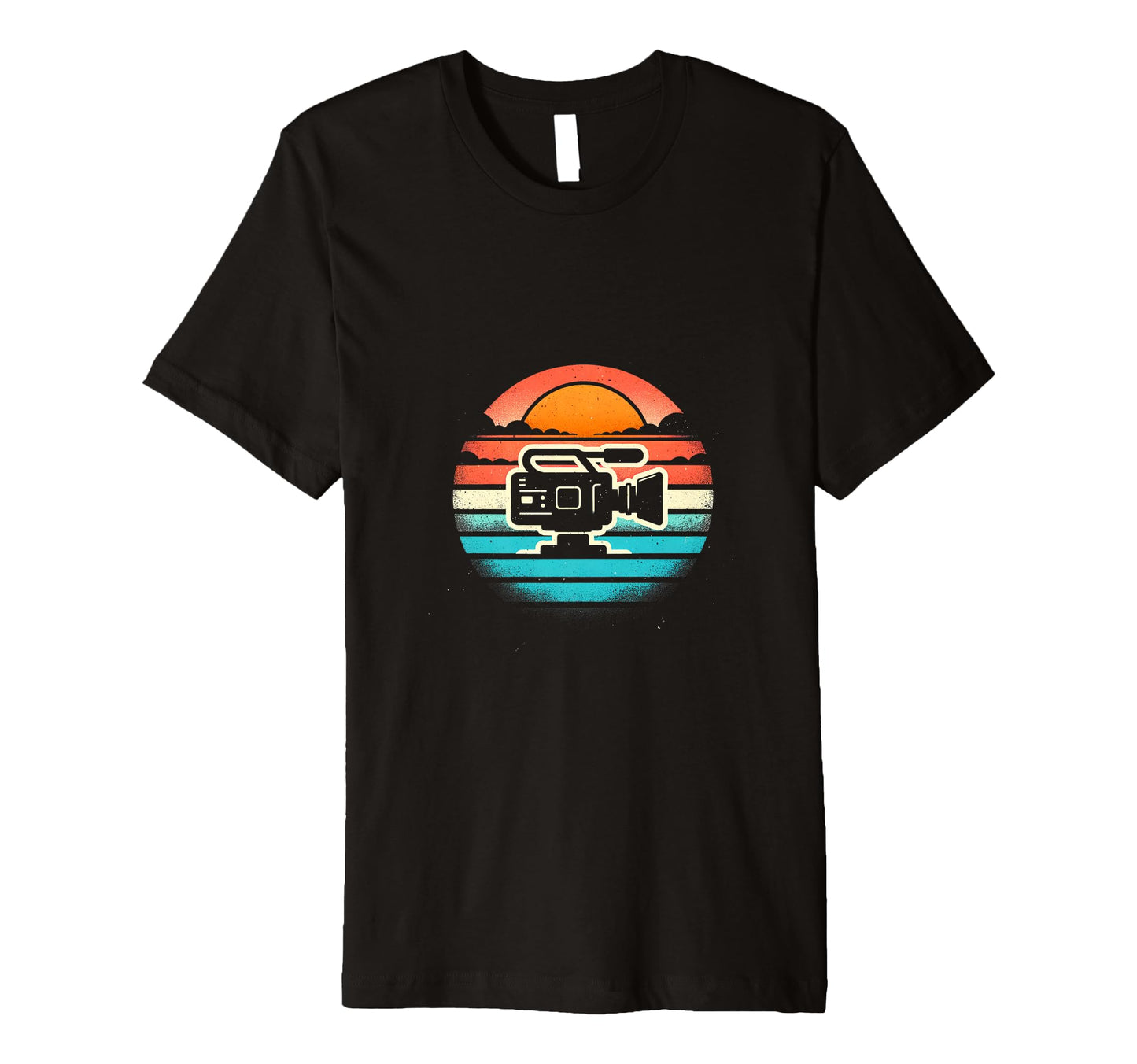 Camera Sunset T-Shirt - Trendy Graphic Unisex - T-Shirt, Sweatshirt, Hoodie