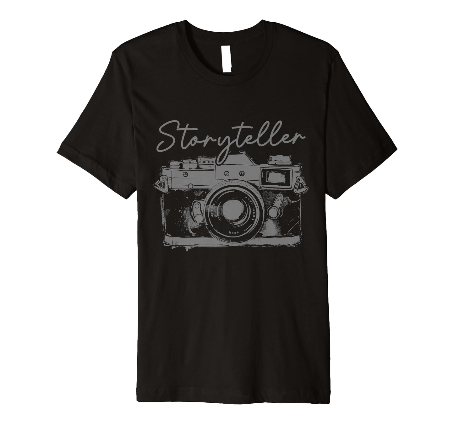 Photographer Storyteller Camera T-Shirt - Trendy Graphic Men Women - T-Shirt, Sweatshirt, Hoodie