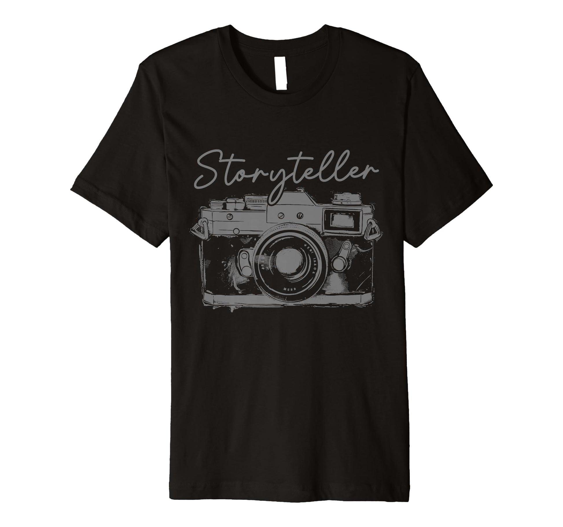 Photographer Storyteller Camera T-Shirt - Trendy Graphic Men Women - T-Shirt, Sweatshirt, Hoodie