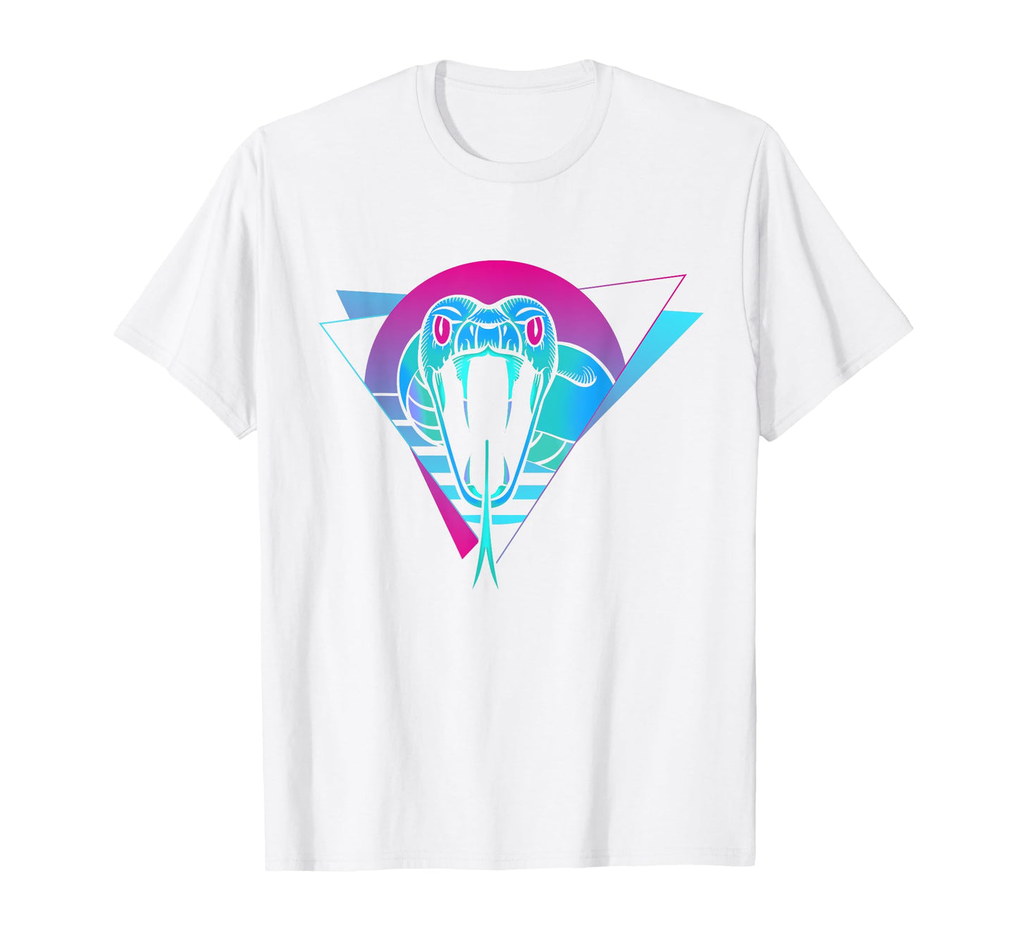 90S Predator Reptile Vaporwave T-Shirt - Custom Art Print for Adults - T-Shirt, Sweatshirt, Hoodie