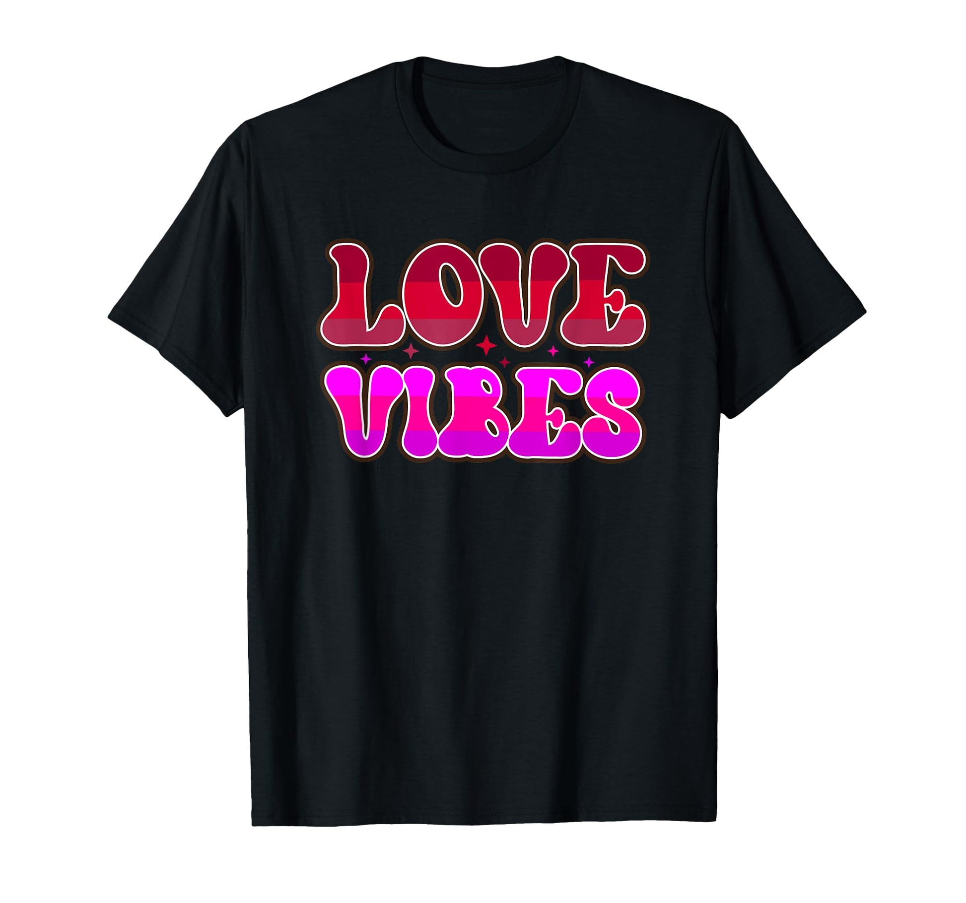 Love Vibes Typography T-Shirt - Trendy Graphic Men Women - T-Shirt, Sweatshirt, Hoodie