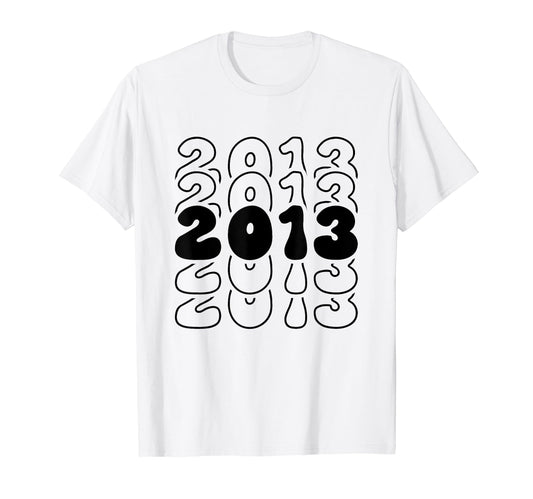 11 Year Old Groovy 11Th Birthday T-Shirt - Minimalist Print for Adults - T-Shirt, Sweatshirt, Hoodie