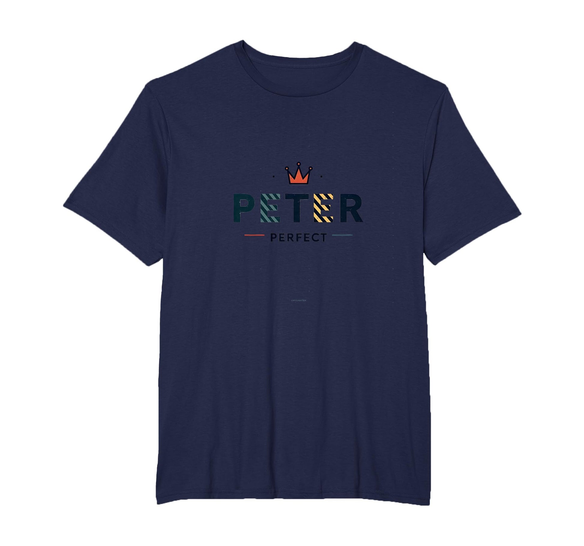 Peter Peter Royal Crown Typography Art T-Shirt - Trendy Graphic Unisex - T-Shirt, Sweatshirt, Hoodie