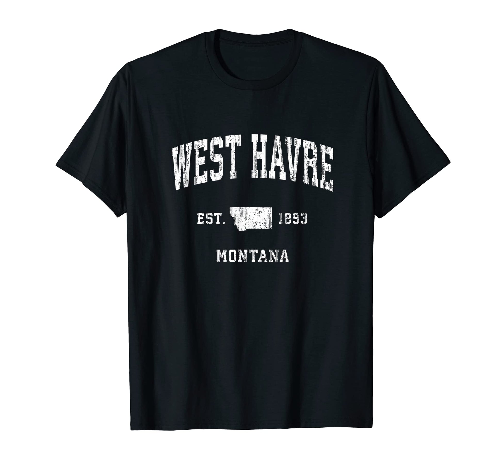 West Havre Montana Mt Athletic Sports T-Shirt - Streetwear Style Unisex - T-Shirt, Sweatshirt, Hoodie