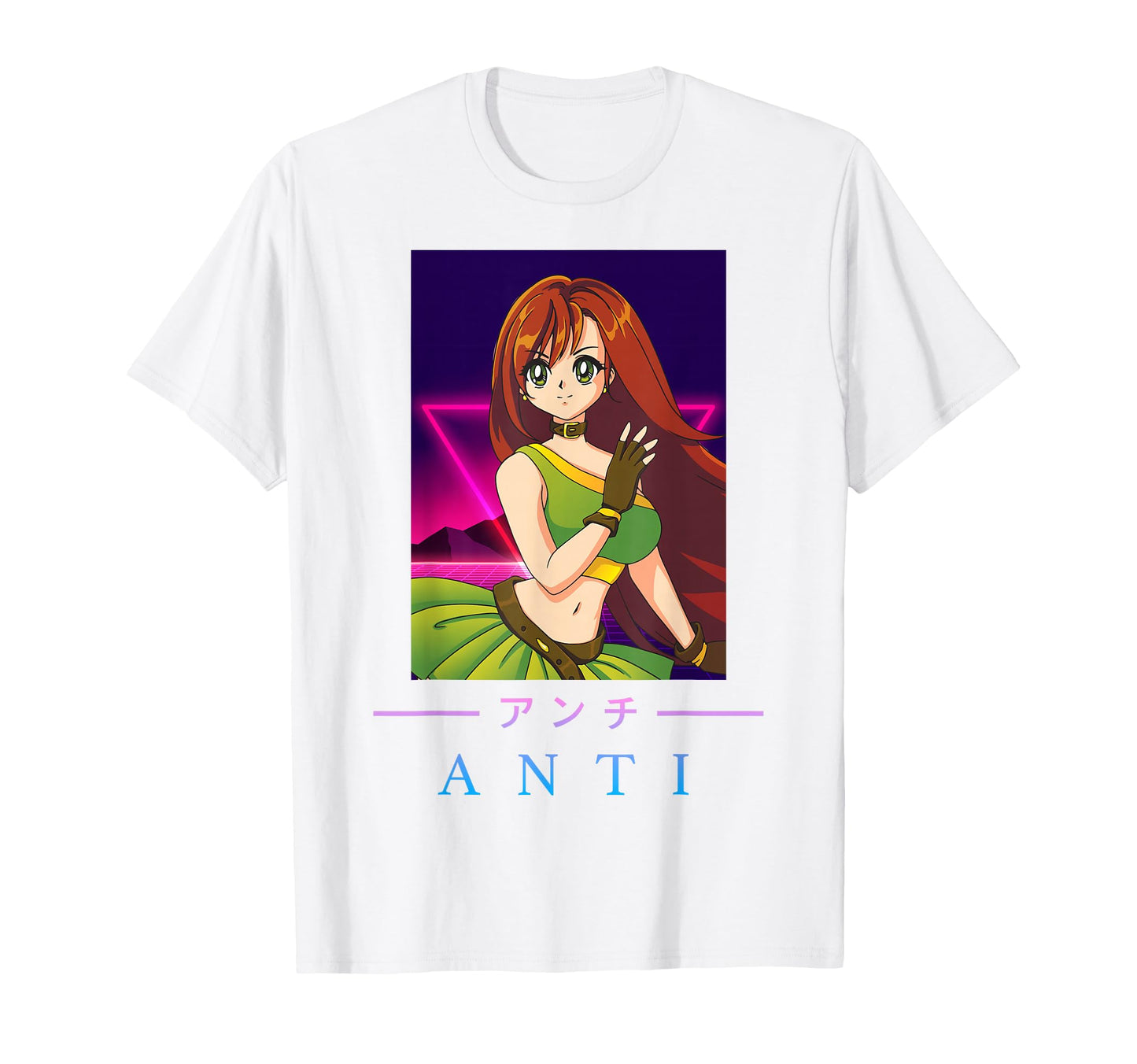 Anime Anti Japanese Aesthetic T-Shirt - Minimalist Print Men Women - T-Shirt, Sweatshirt, Hoodie